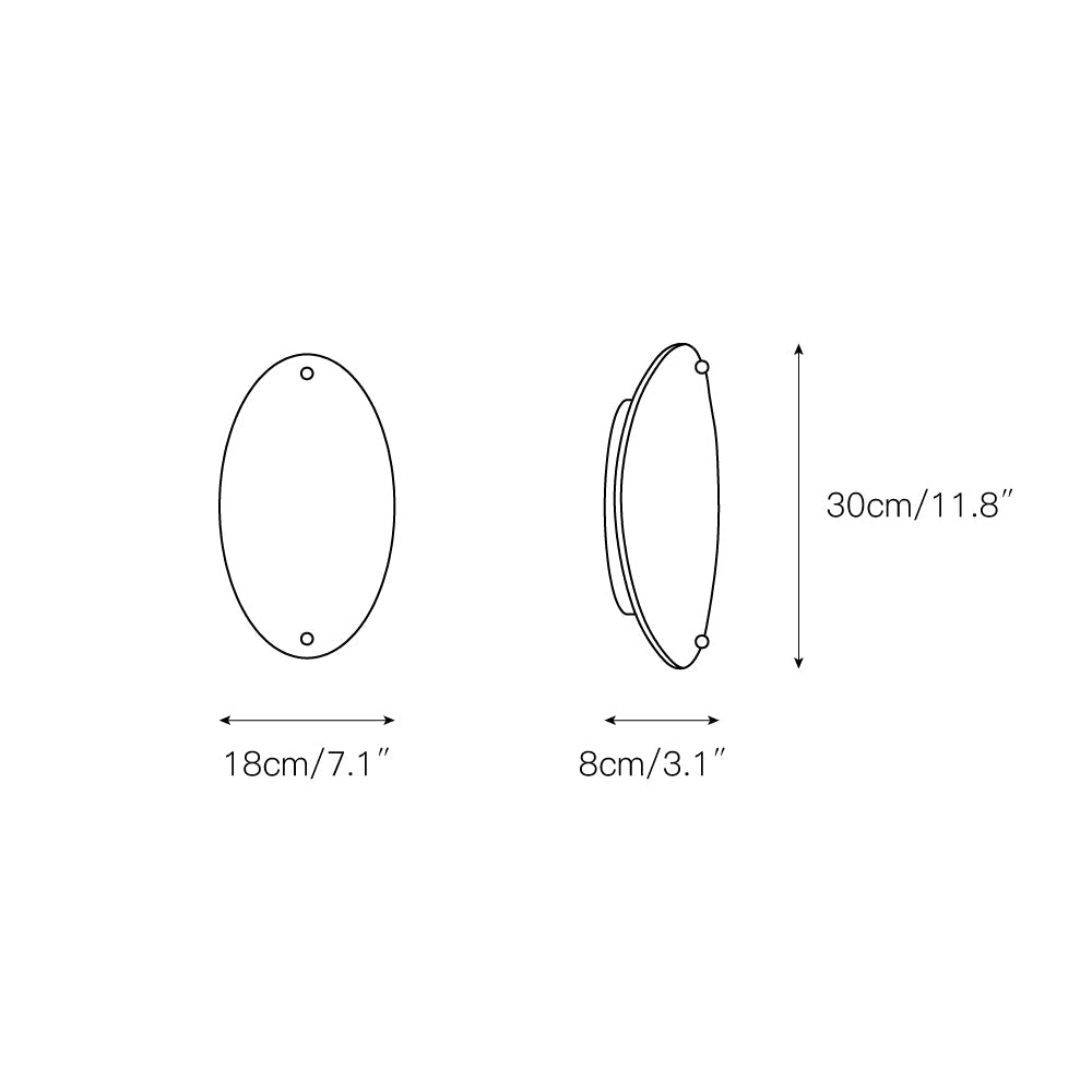 Yrvuvyu Modern Minimalist Alabaster Marble Wall Lamp - Letslighting