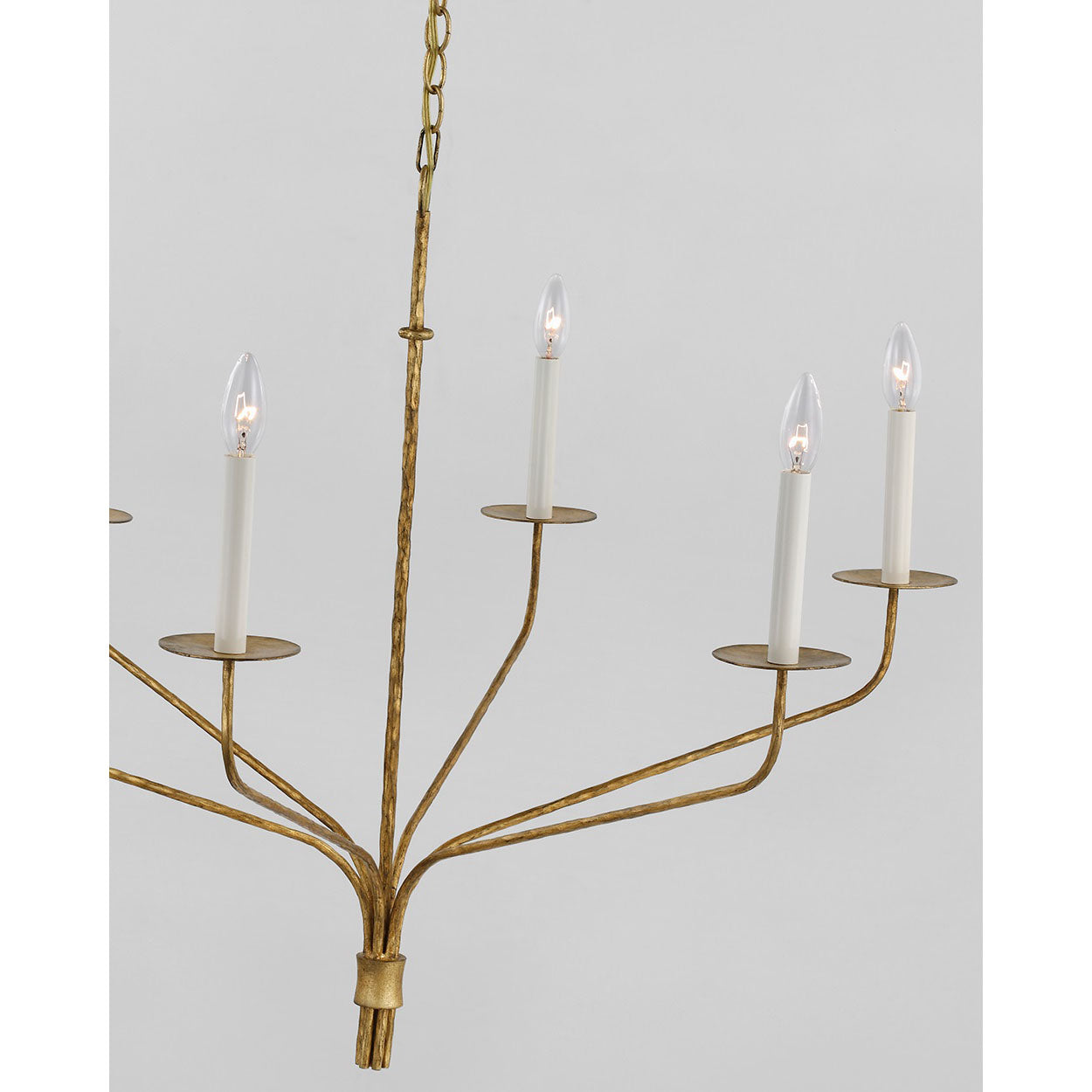 Caeluvyh Vintage Industrie Schwarz Kronleuchter-Letslighting