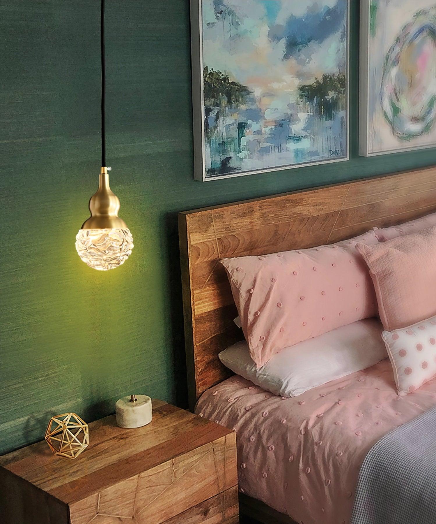 Tavirace Messing & Glas Glamour Pendelleuchte-Letslighting