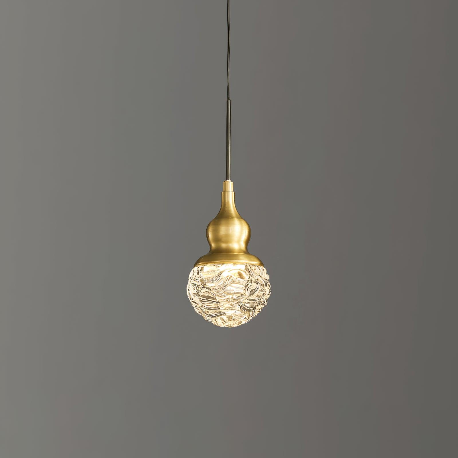 Tavirace Messing & Glas Glamour Pendelleuchte-Letslighting