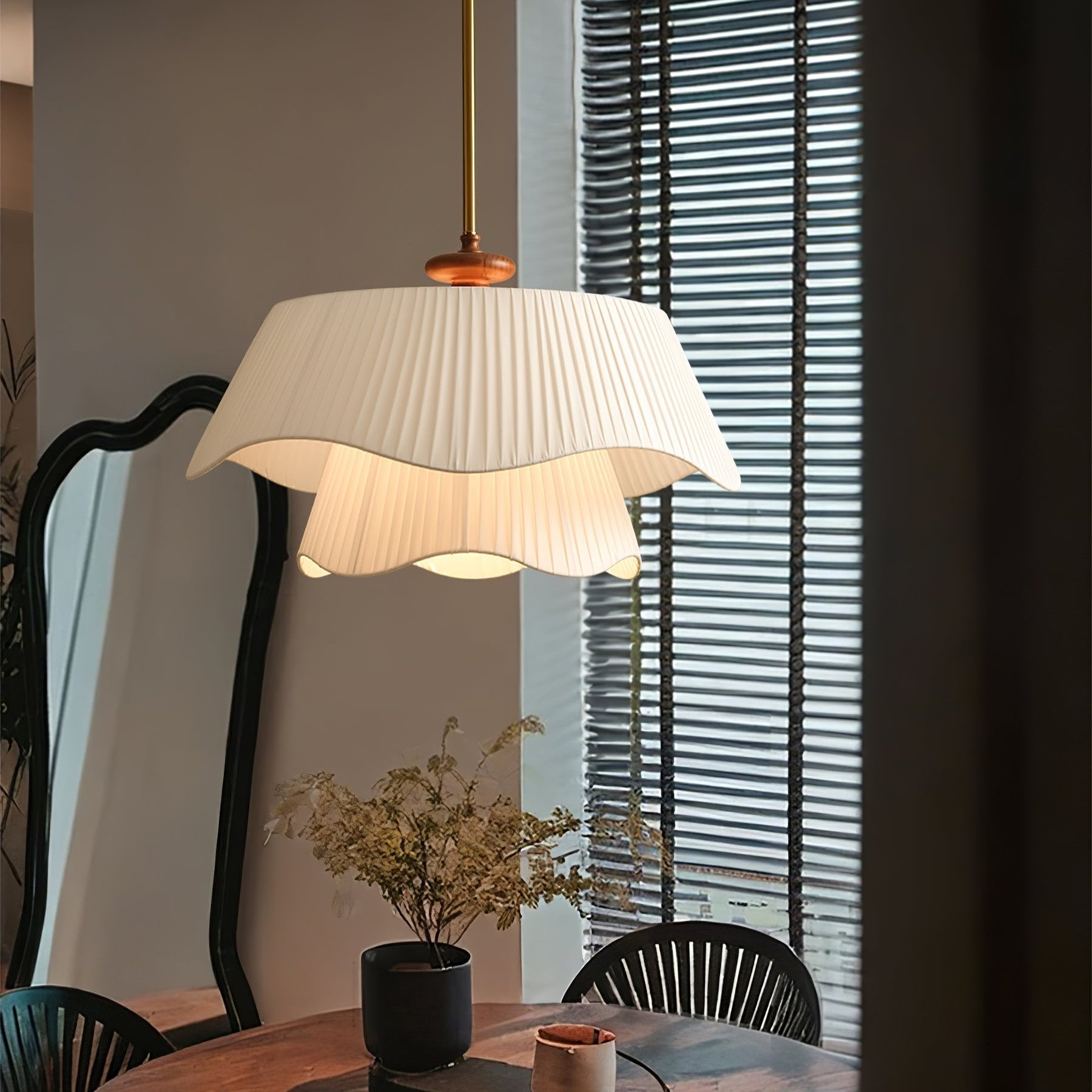Aphais Premium Elegante Holzpendelleuchte-Letslighting