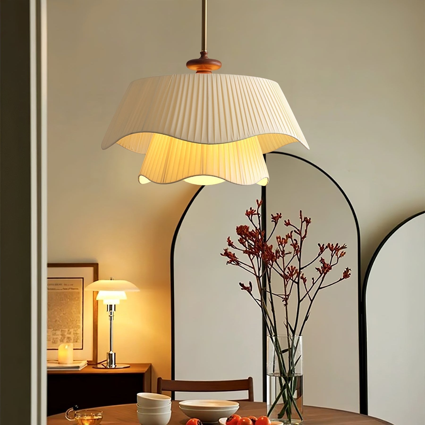 Aphais Premium Elegante Holzpendelleuchte-Letslighting