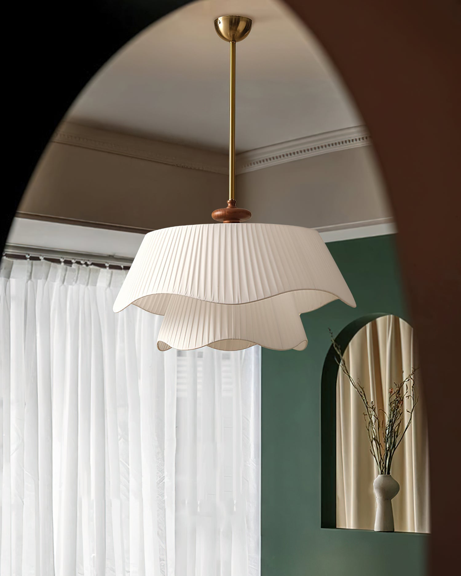 Aphais Premium Elegante Holzpendelleuchte-Letslighting