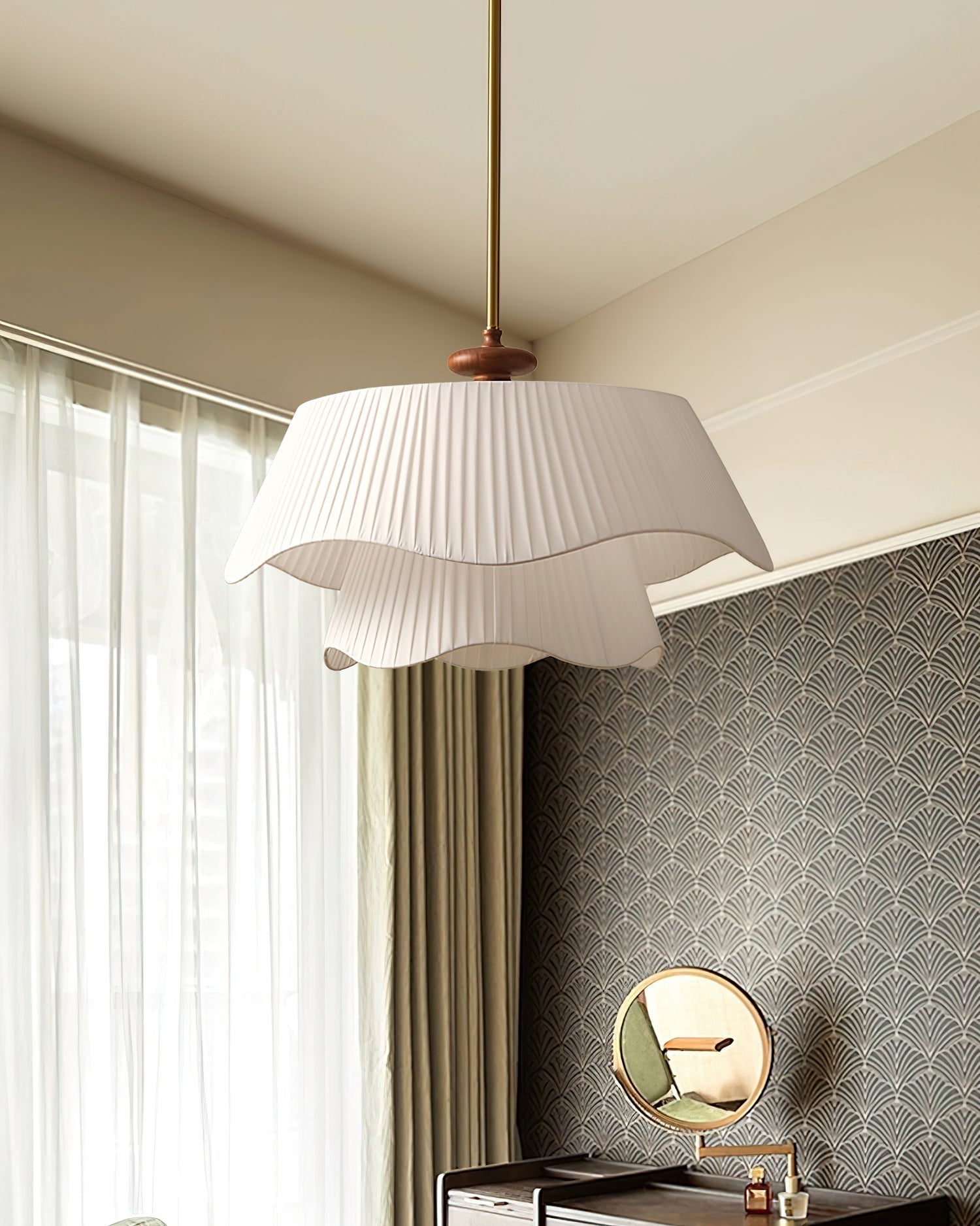 Aphais Premium Elegante Holzpendelleuchte-Letslighting