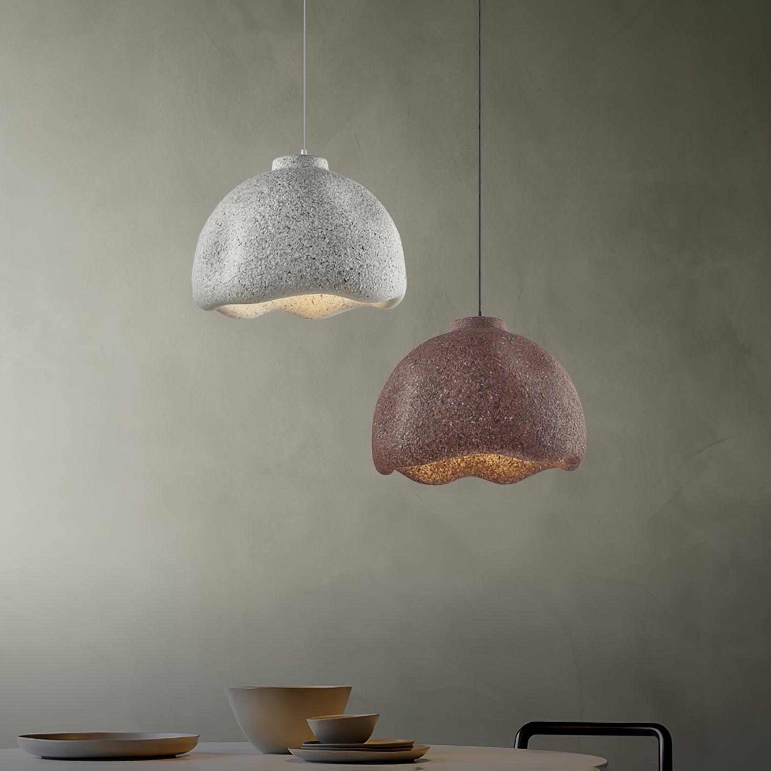 Icarila Minimalistische Gesprenkelte Pendelleuchte aus Kunststoff-Letslighting