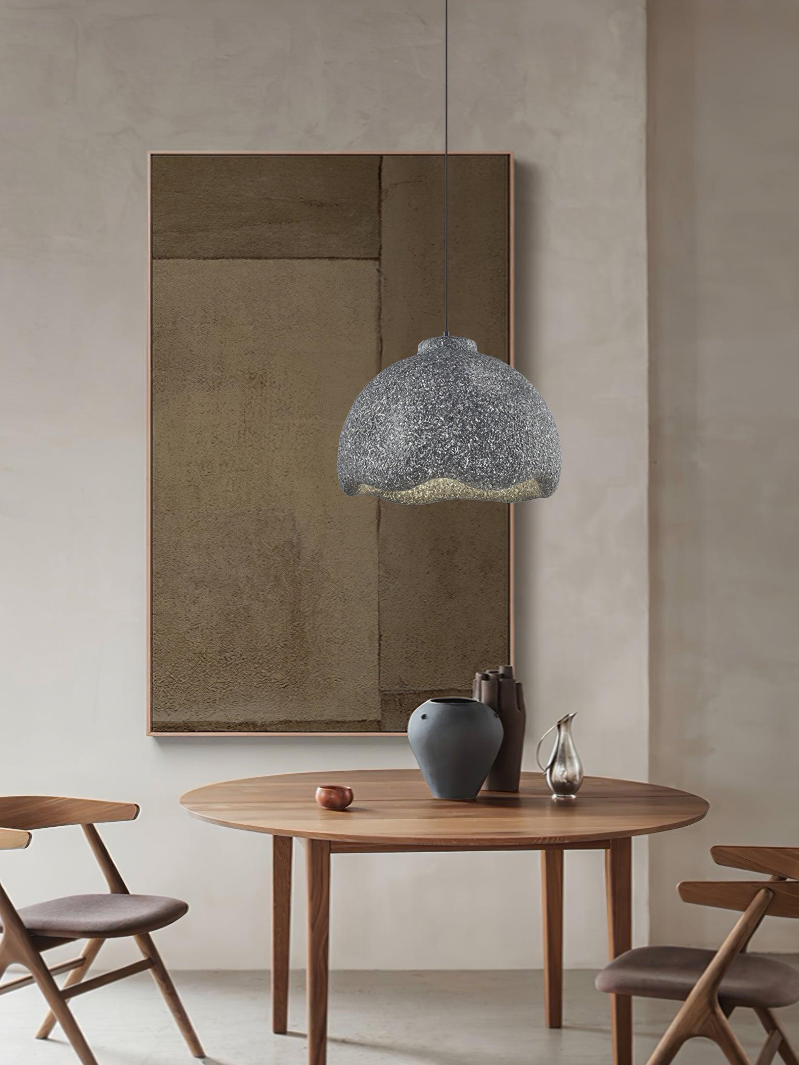 Icarila Minimalistische Gesprenkelte Pendelleuchte aus Kunststoff-Letslighting