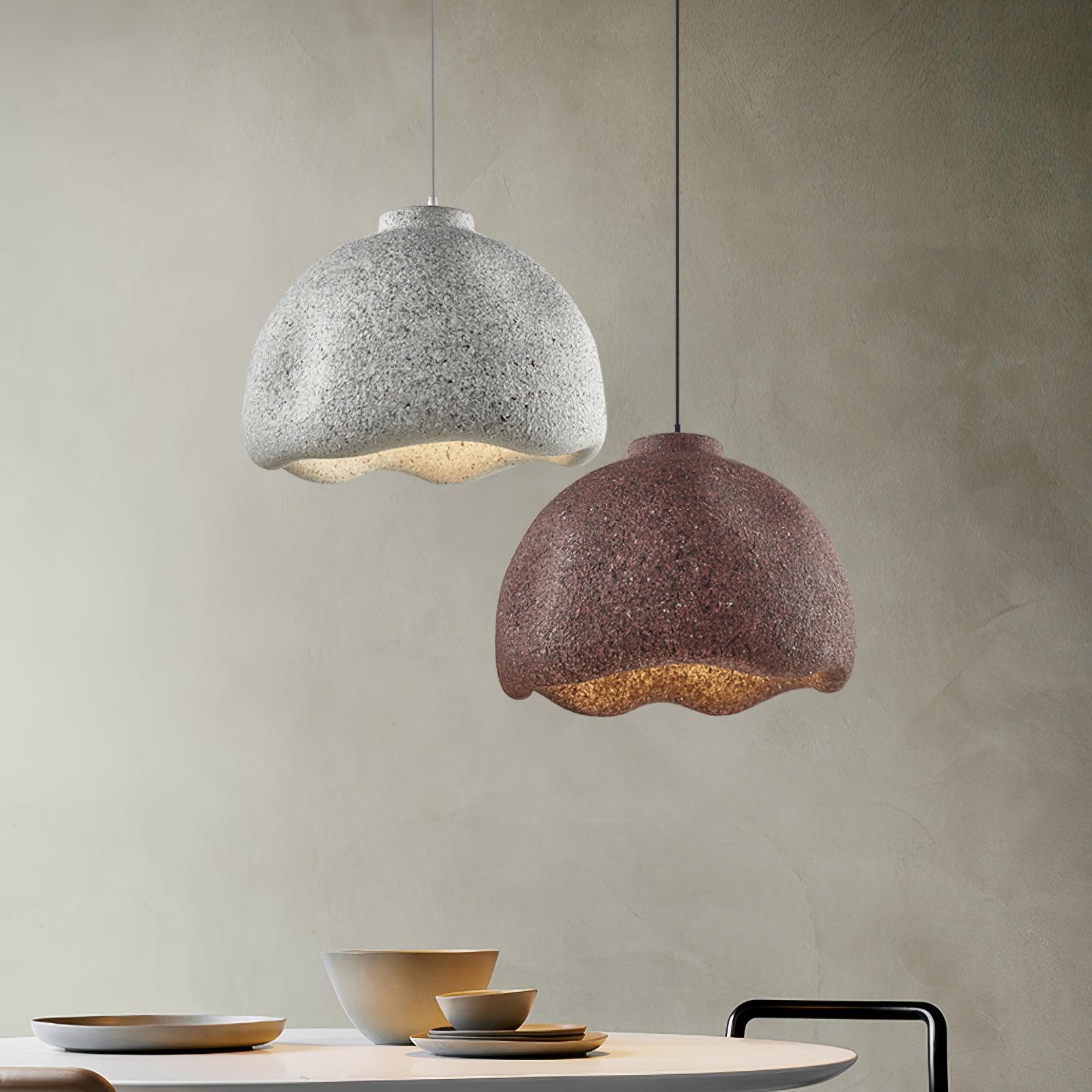 Icarila Minimalistische Gesprenkelte Pendelleuchte aus Kunststoff-Letslighting
