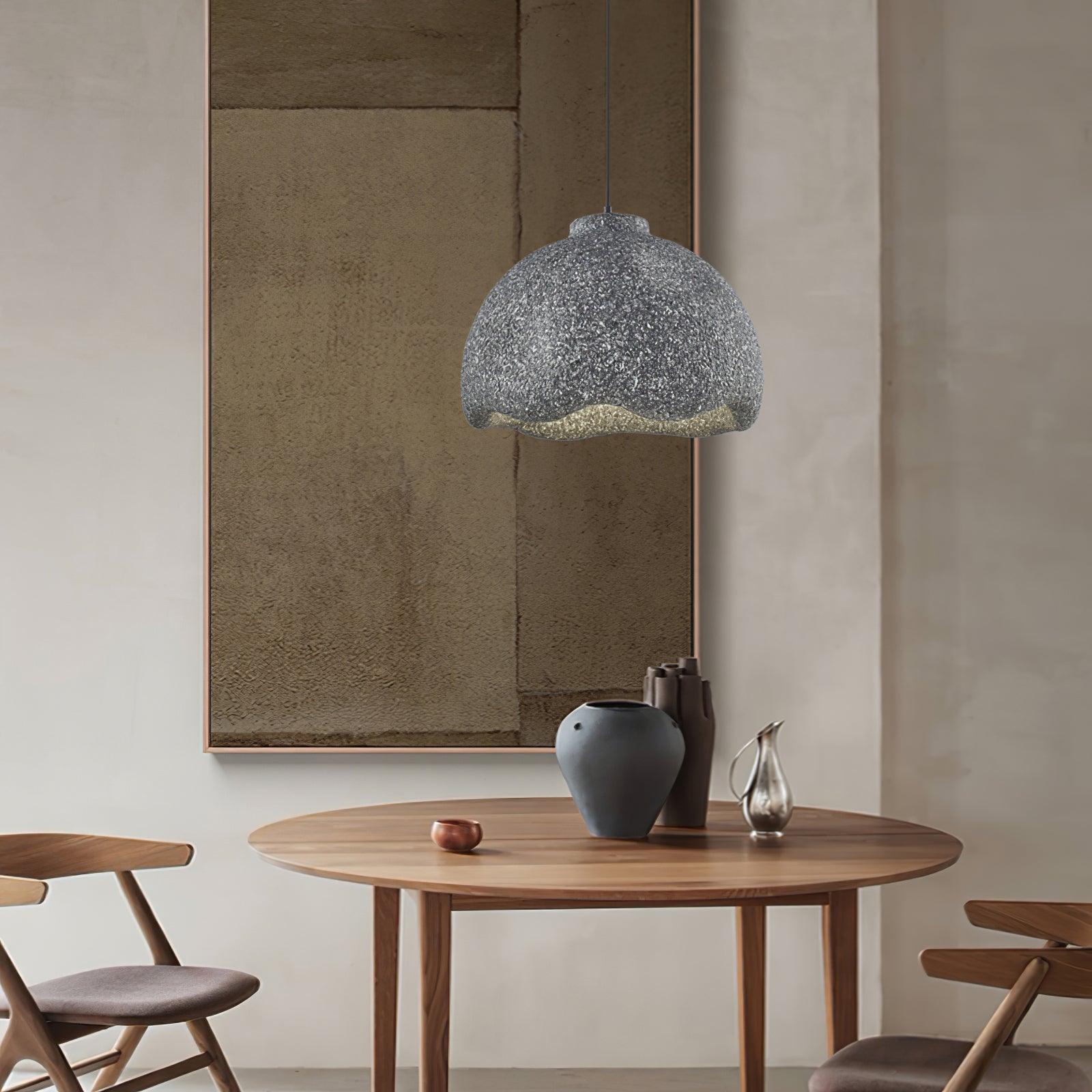 Icarila Minimalistische Gesprenkelte Pendelleuchte aus Kunststoff-Letslighting