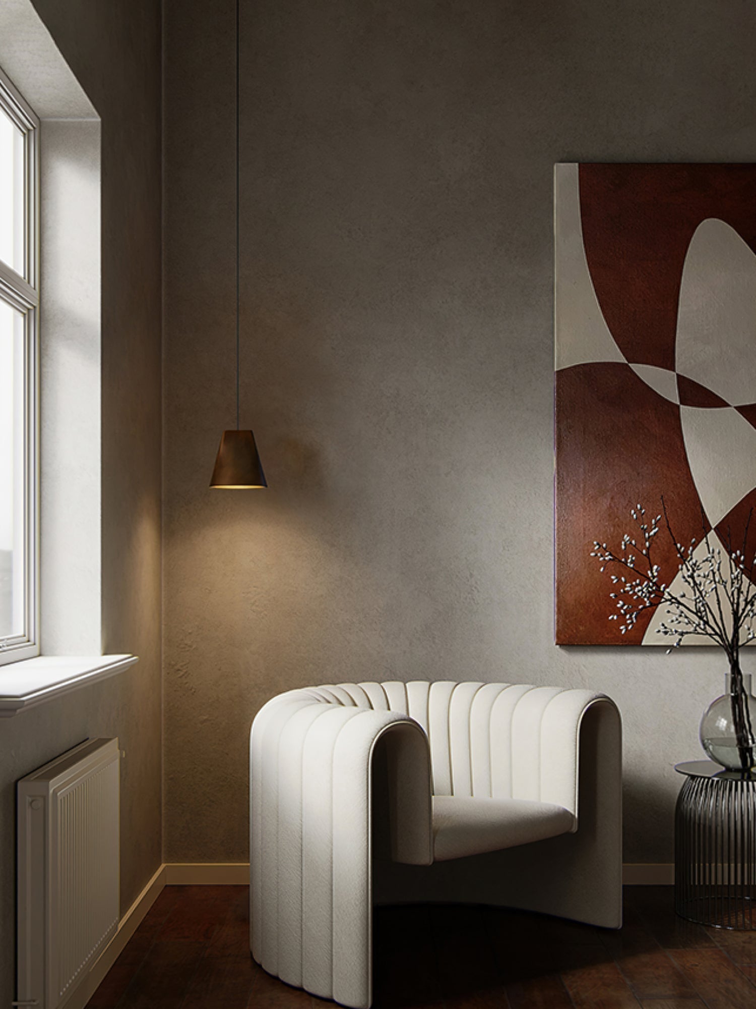 Ivarara Asymmetrisch Holz Pendelleuchte Leuchte-Letslighting