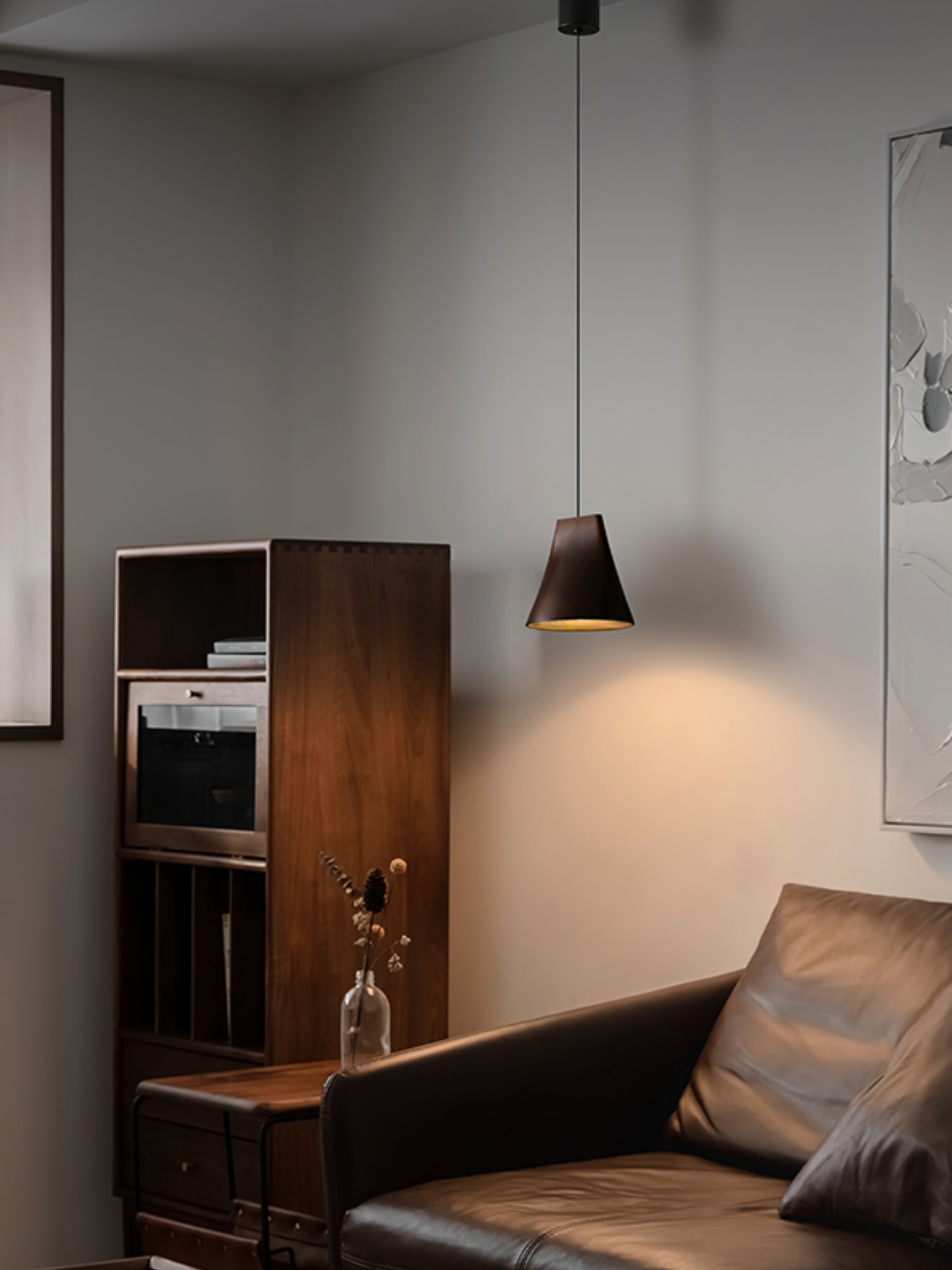 Ivarara Asymmetrisch Holz Pendelleuchte Leuchte-Letslighting