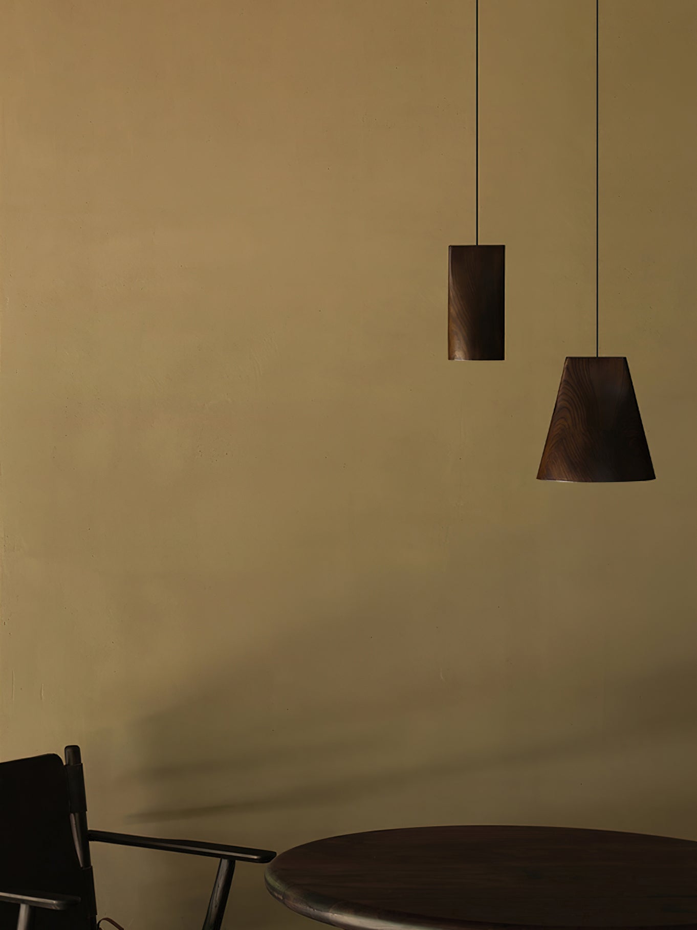 Ivarara Asymmetrisch Holz Pendelleuchte Leuchte-Letslighting