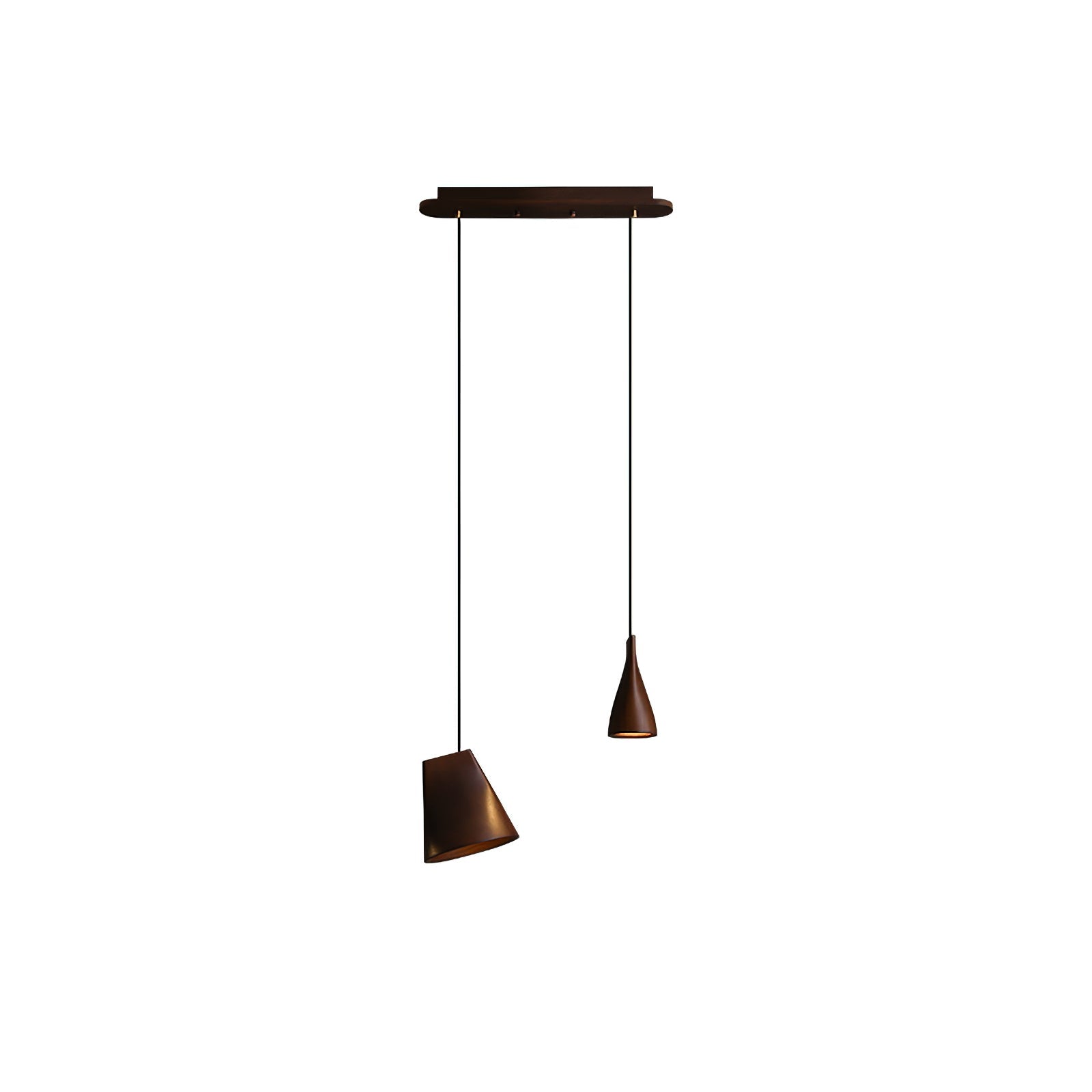 Ivarara Asymmetrisch Holz Pendelleuchte Leuchte-Letslighting