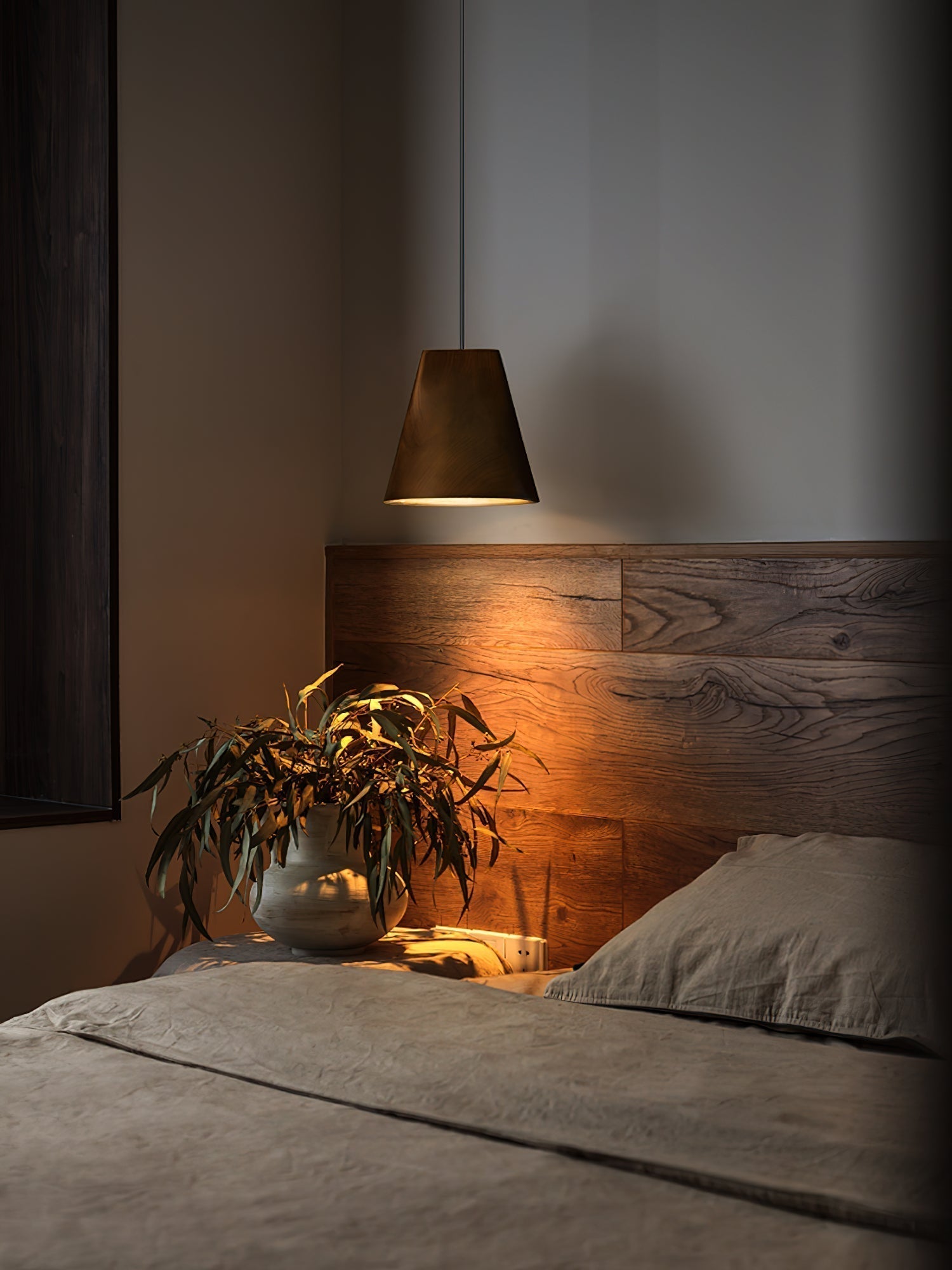 Ivarara Asymmetrisch Holz Pendelleuchte Leuchte-Letslighting