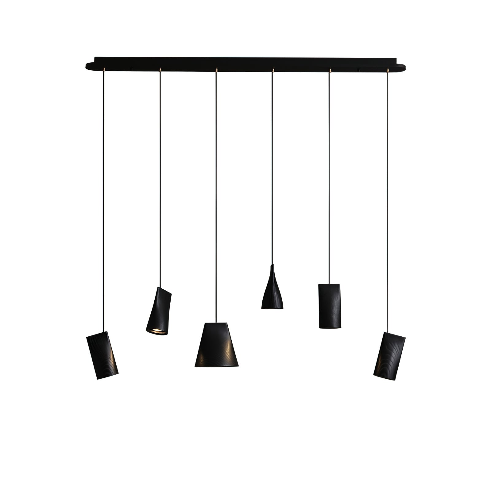 Ivarara Asymmetrisch Holz Pendelleuchte Leuchte-Letslighting