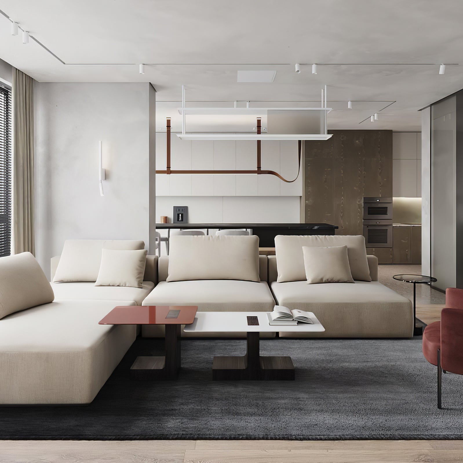 Belt Horizontal Pendant Lamp - Blowlighting