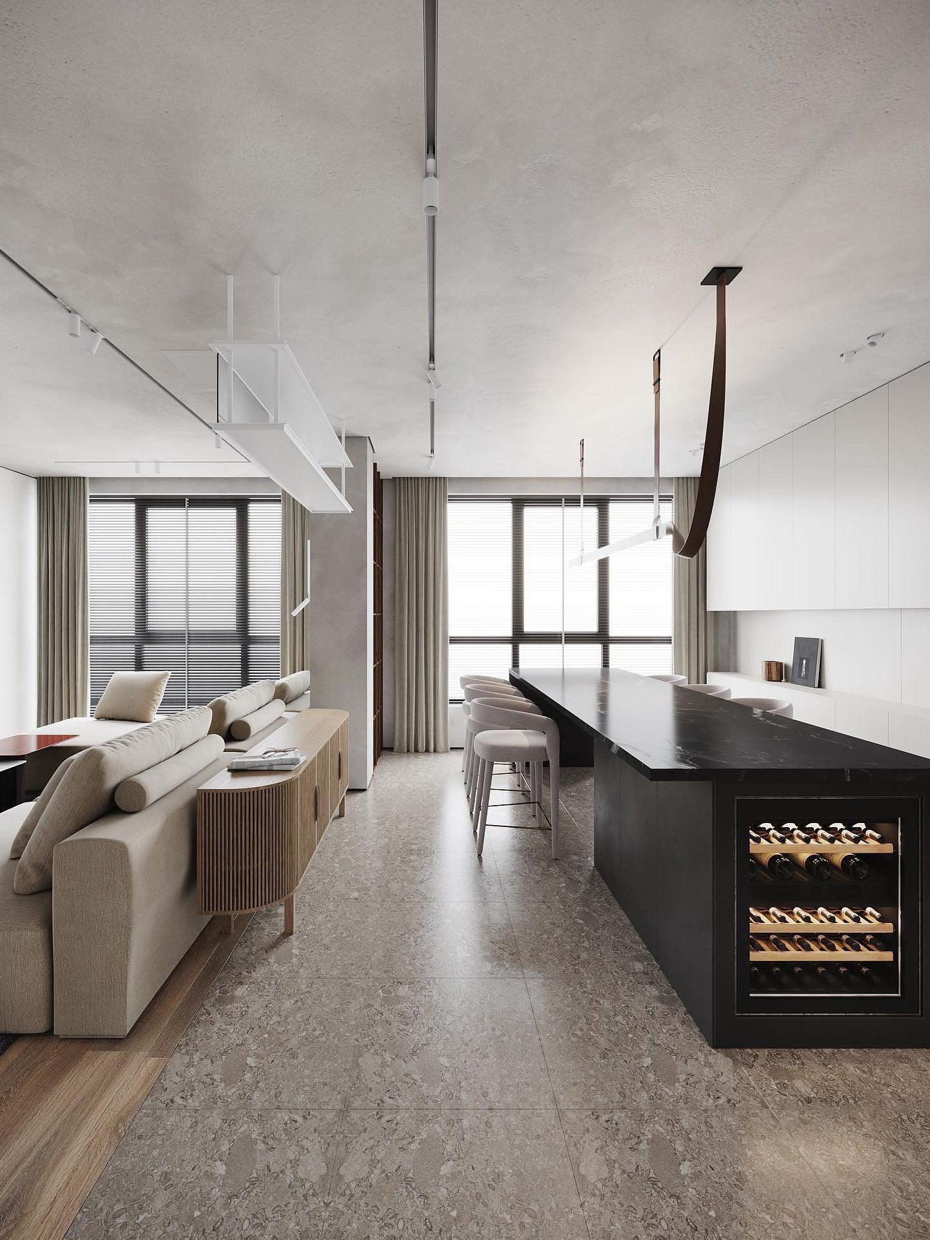 Belt Horizontal Pendant Lamp - Blowlighting