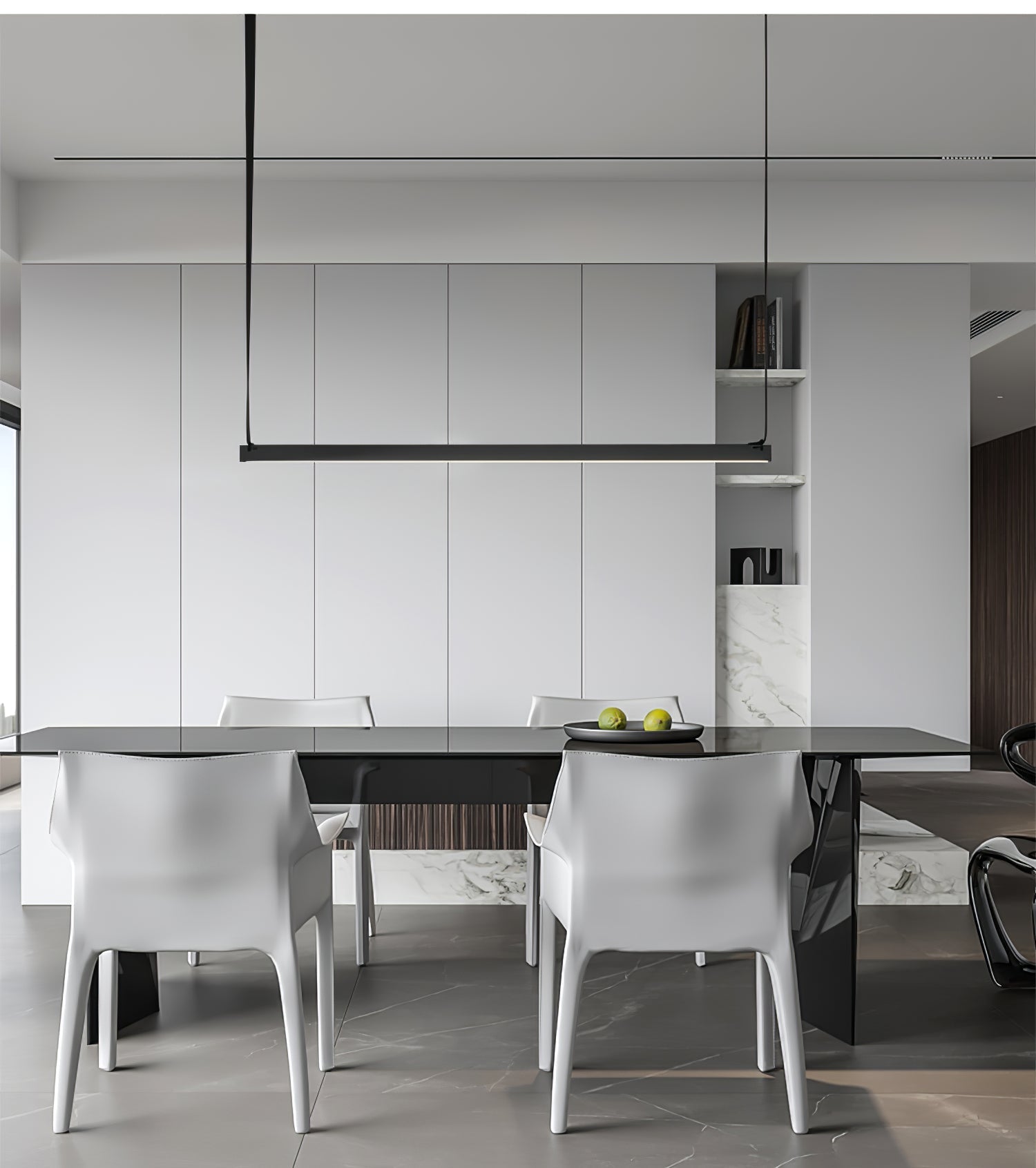 Gideon Minimalistische Pendelleuchte aus Metall-Letslighting