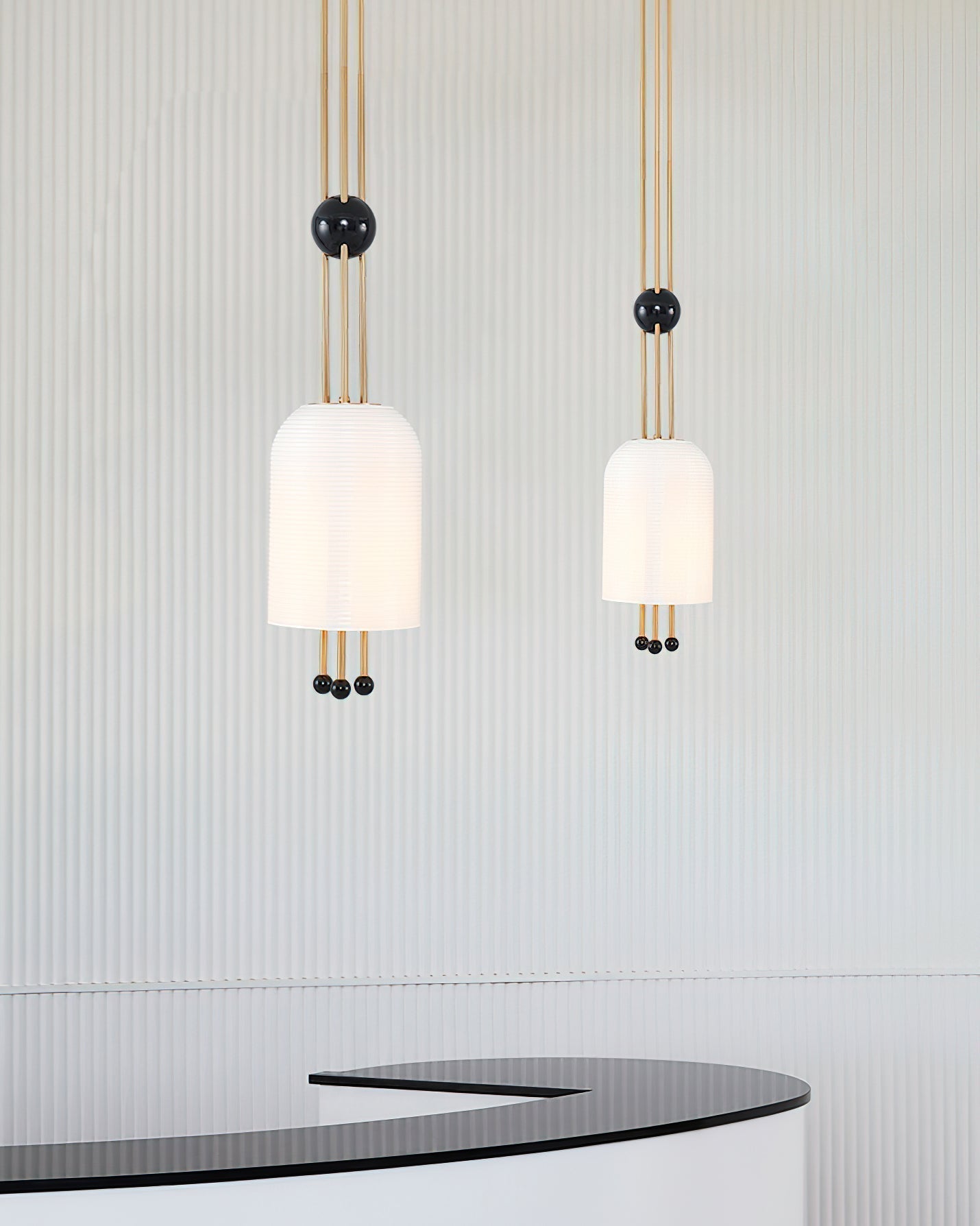 Voloraris Traditionelle Eleganz Glas-Pendelleuchte-Letslighting
