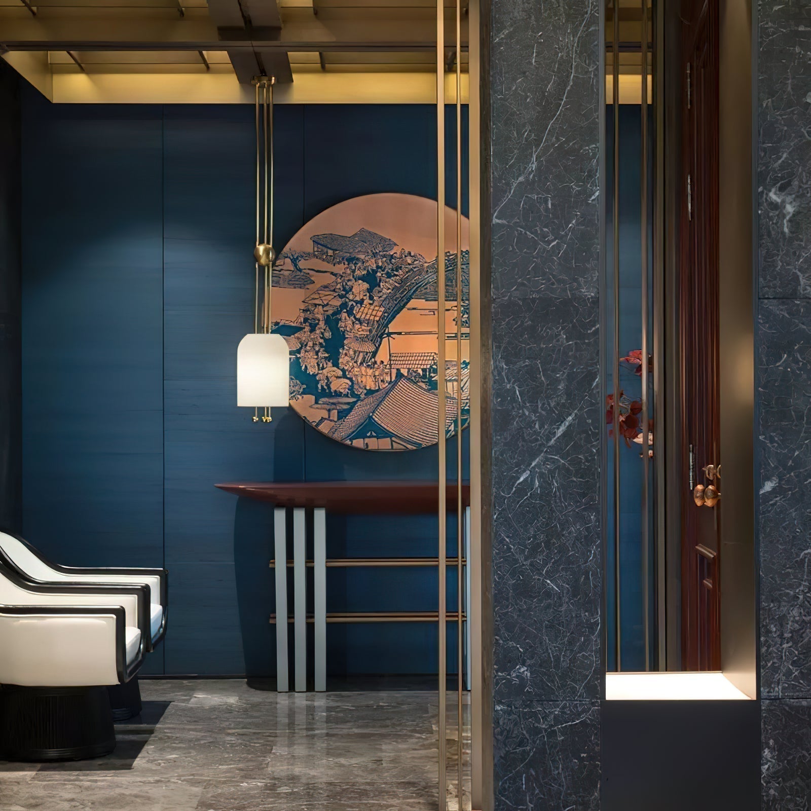Voloraris Traditionelle Eleganz Glas-Pendelleuchte-Letslighting