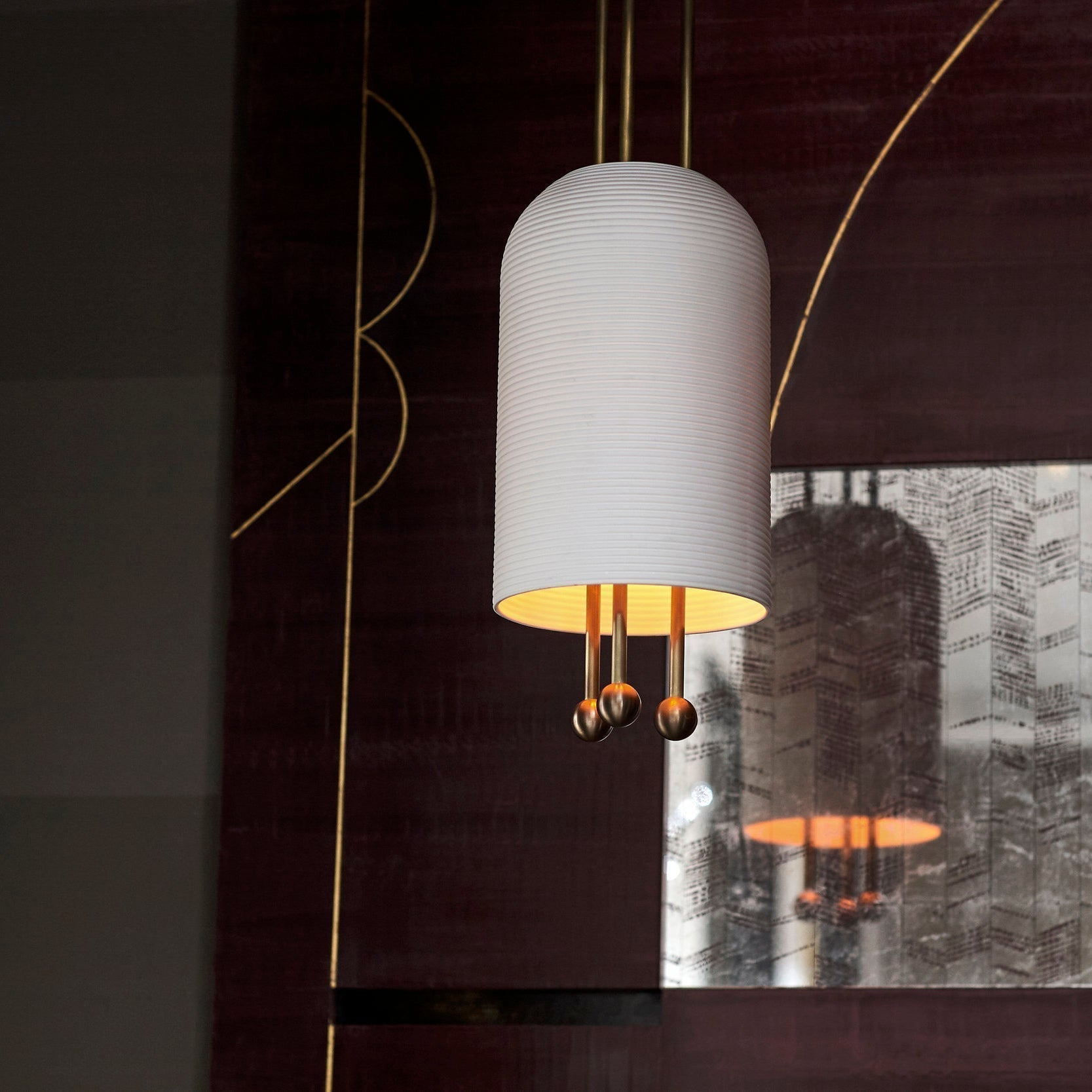Voloraris Traditionelle Eleganz Glas-Pendelleuchte-Letslighting