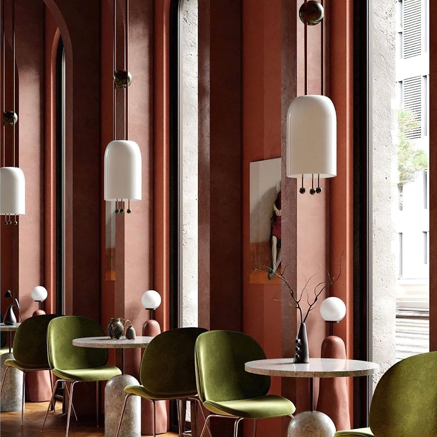 Voloraris Traditionelle Eleganz Glas-Pendelleuchte-Letslighting