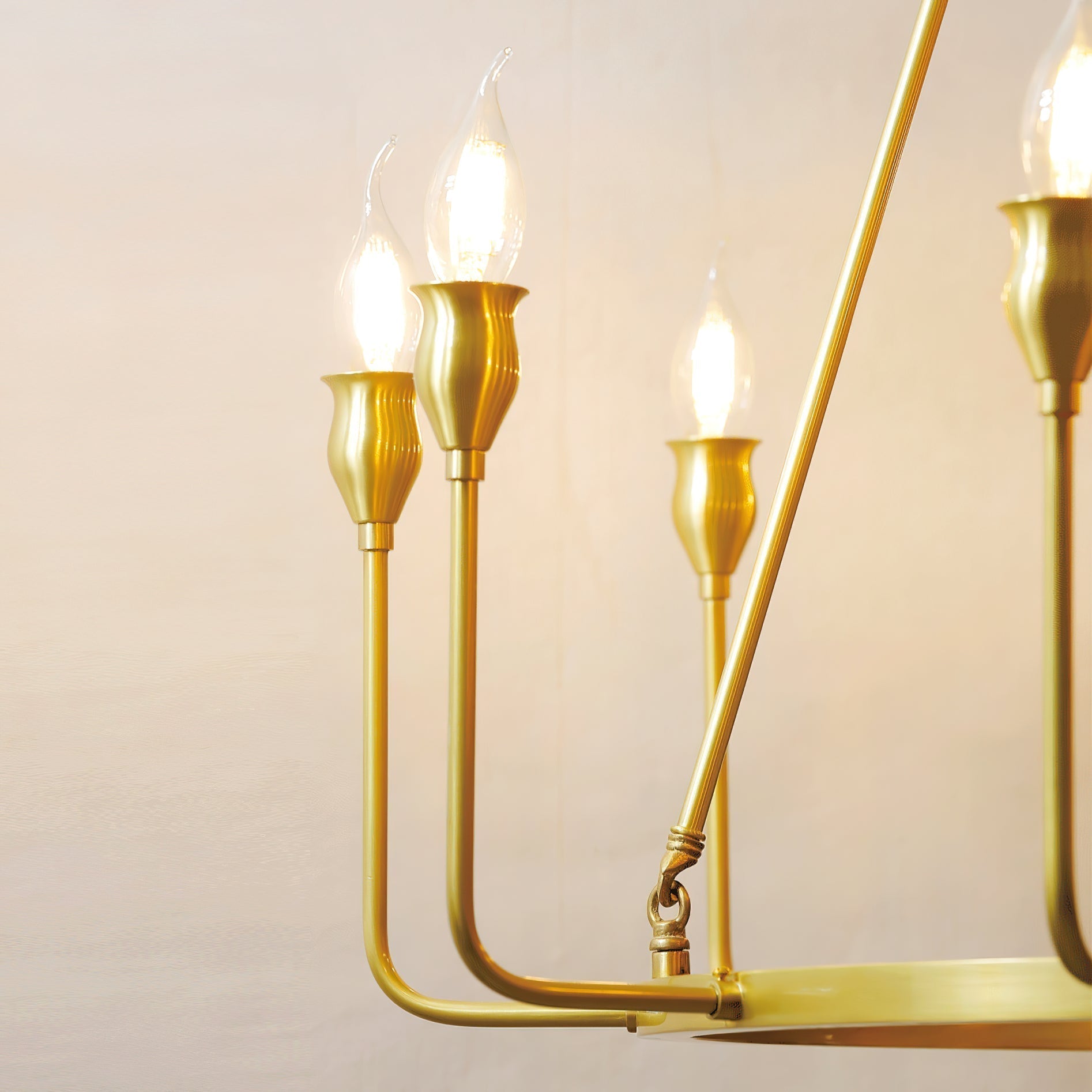 Fljotuvyh Modern Industrial Kerze Kronleuchter-Letslighting