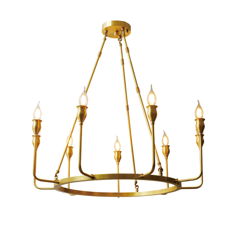 Fljotuvyh Modern Industrial Kerze Kronleuchter-Letslighting