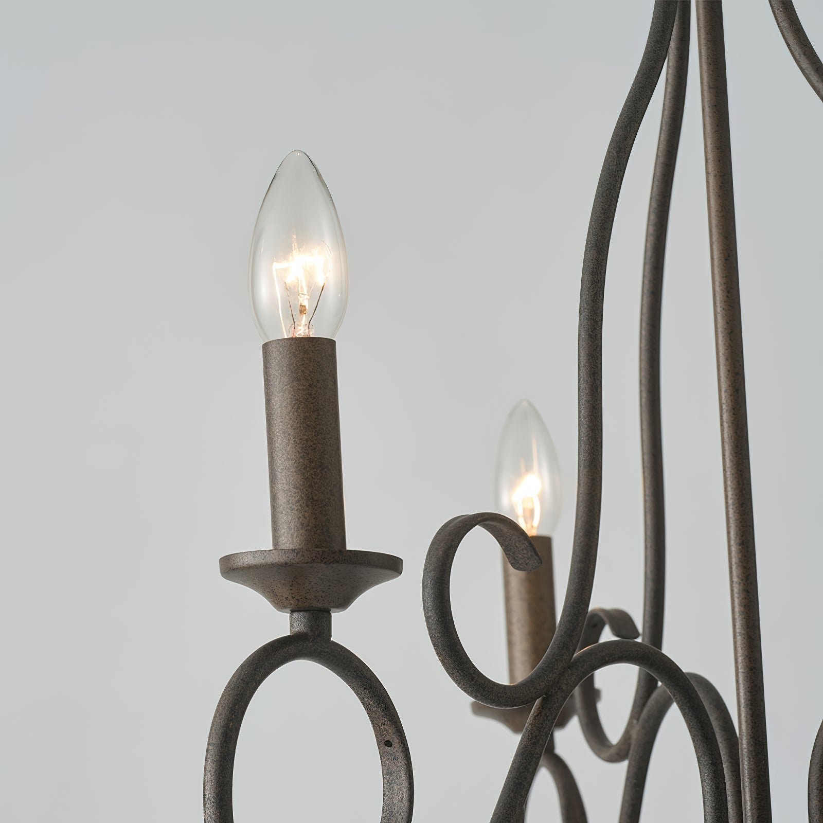 Dvaluvyu Industrieller Vintage-Kronleuchter-Letslighting