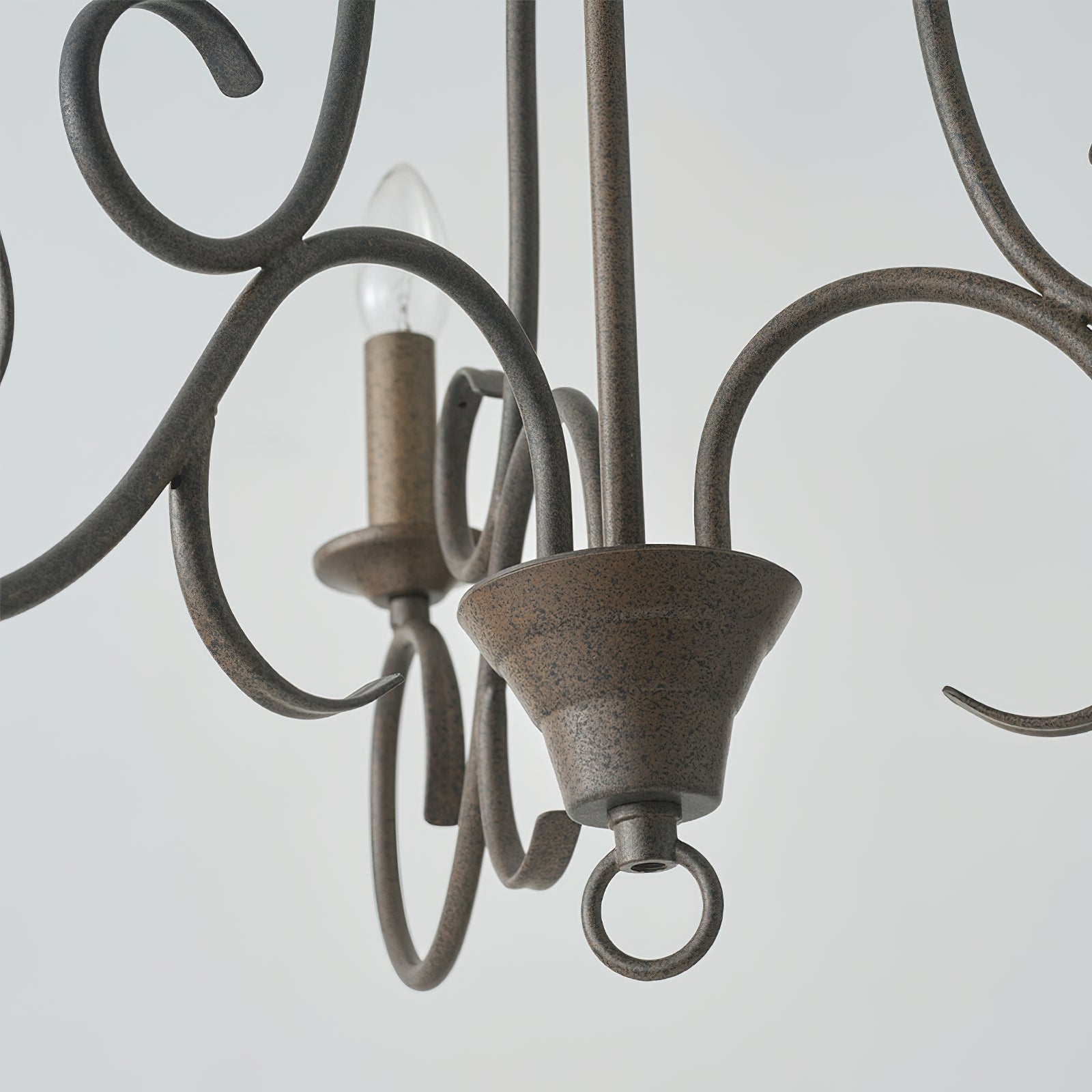 Dvaluvyu Industrieller Vintage-Kronleuchter-Letslighting