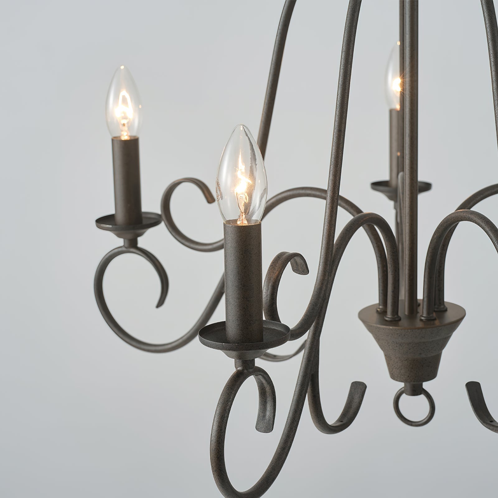 Dvaluvyu Industrieller Vintage-Kronleuchter-Letslighting