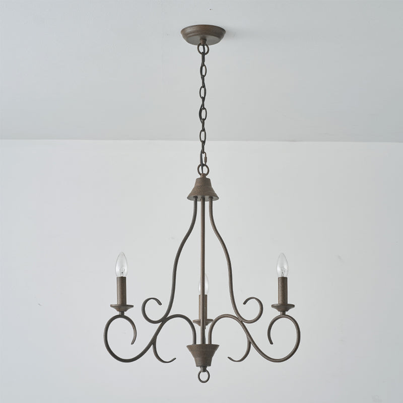Dvaluvyu Industrieller Vintage-Kronleuchter-Letslighting