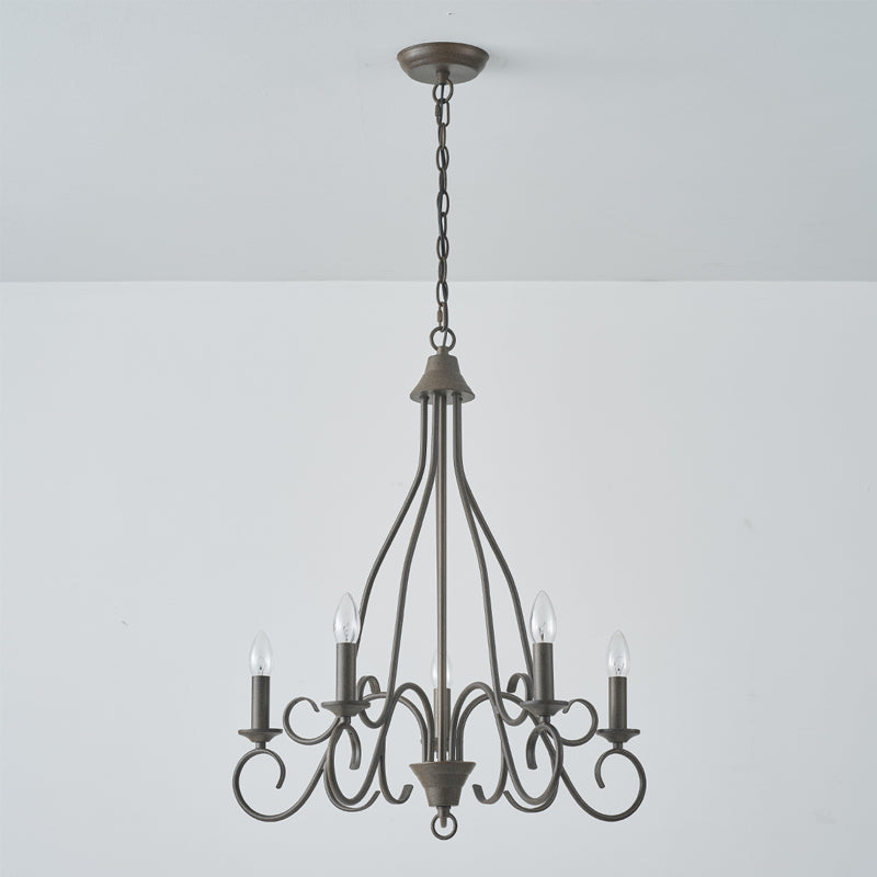 Dvaluvyu Industrieller Vintage-Kronleuchter-Letslighting