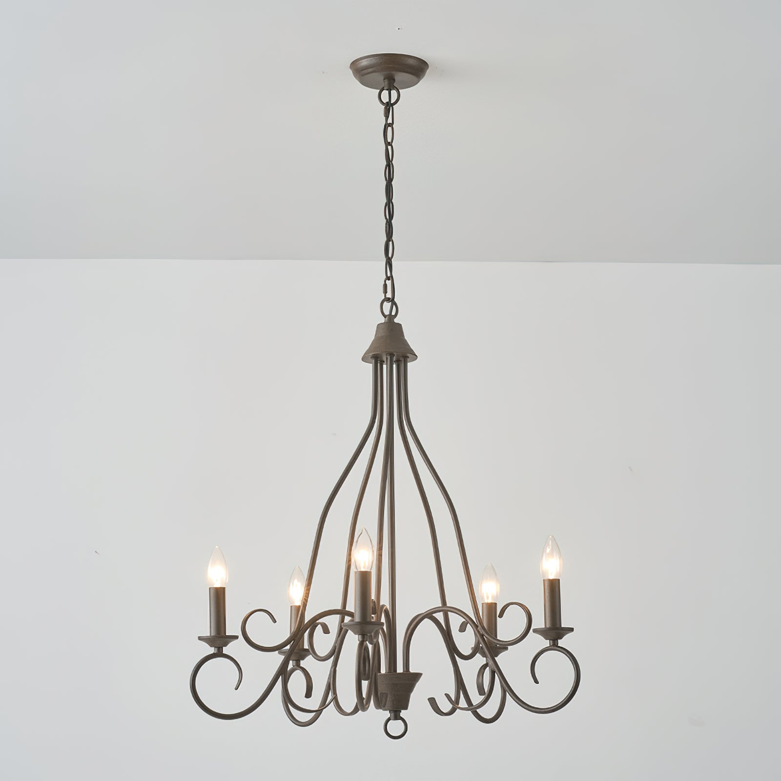 Dvaluvyu Industrieller Vintage-Kronleuchter-Letslighting