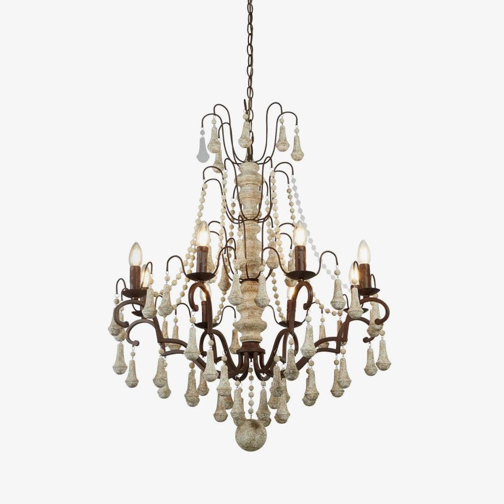 Jonas Luxus-Holz-Kronleuchter-Letslighting