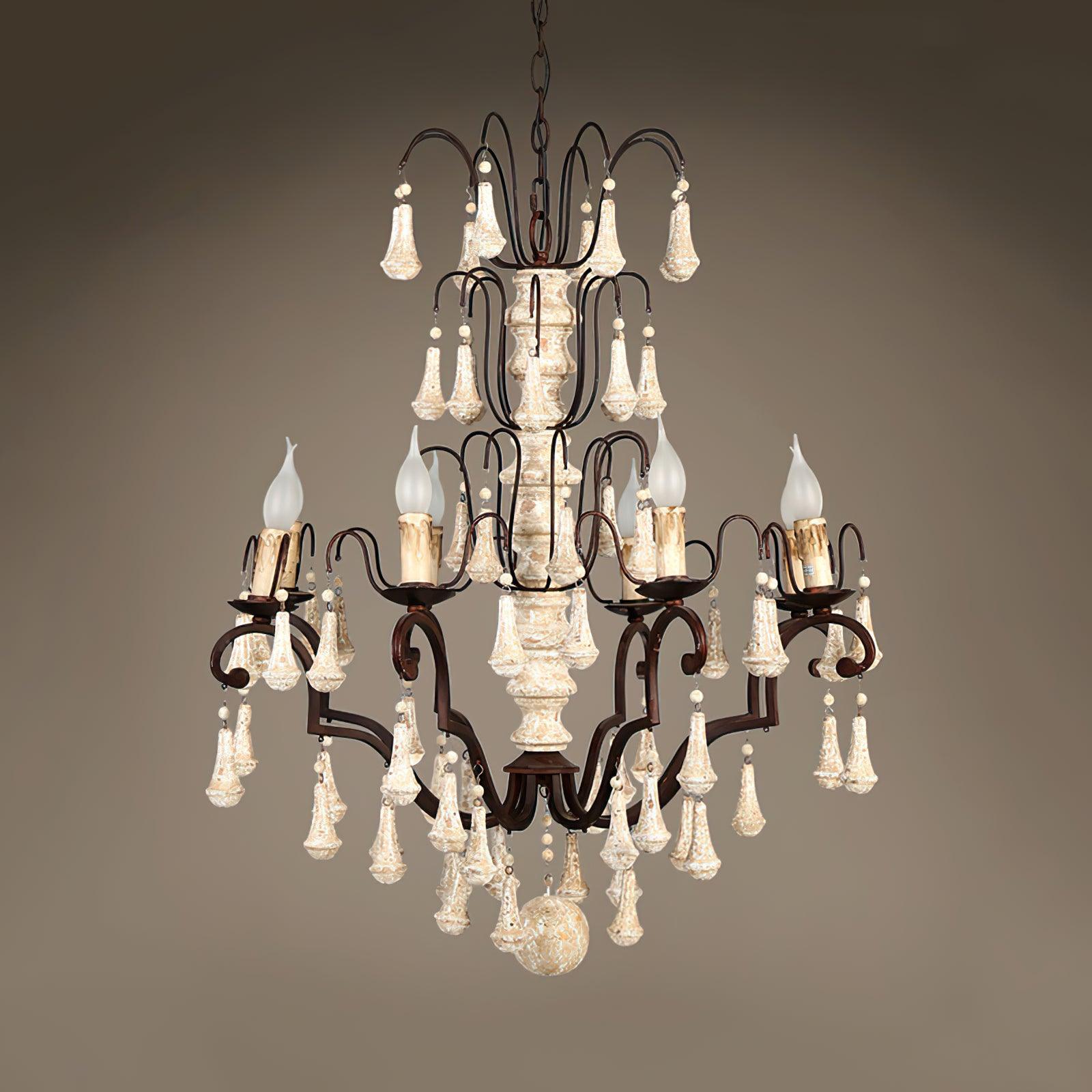 Jonas Luxus-Holz-Kronleuchter-Letslighting