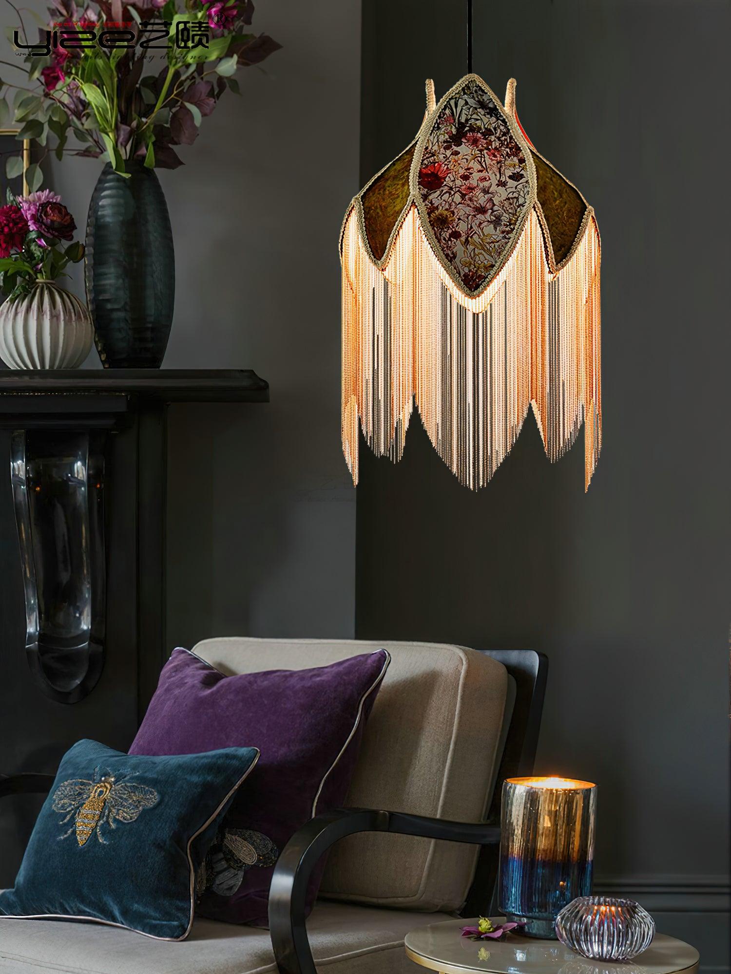 Ardoriel Eindeutige Fransen-Anhängerlampe-Letslighting