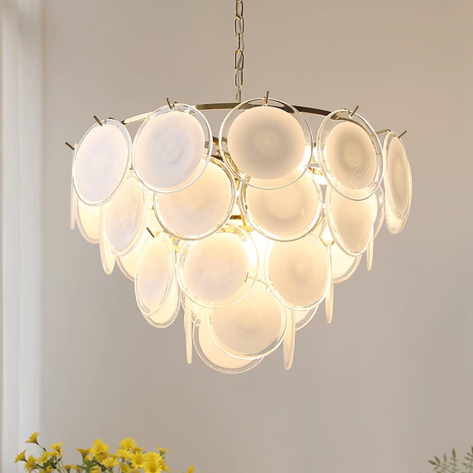 Noelia Glass Chandelier - Neutralighting