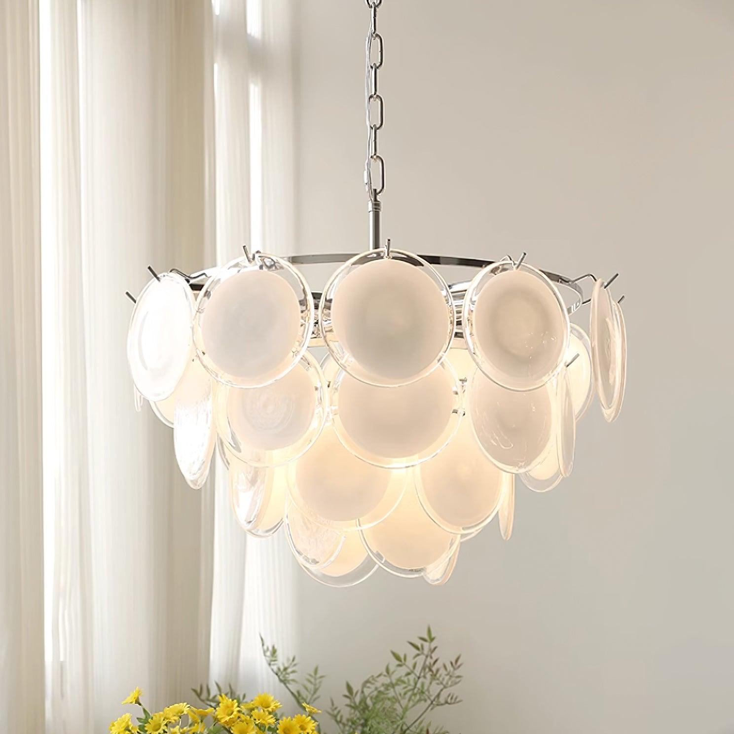 Noelia Glass Chandelier - Neutralighting