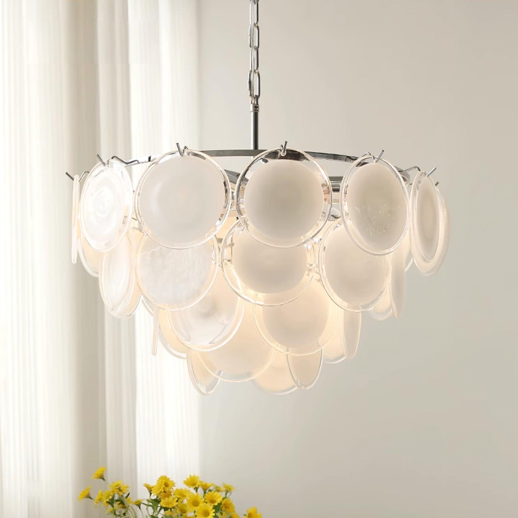 Noelia Glass Chandelier - Neutralighting