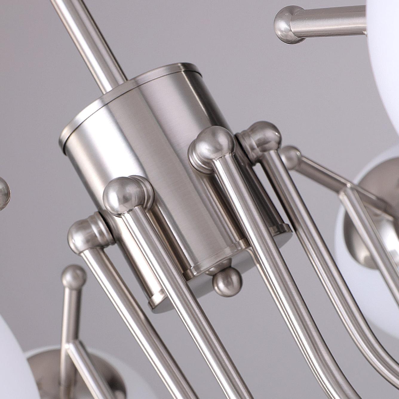 Aurora Kronleuchter Globe Chrom Modern-Letslighting