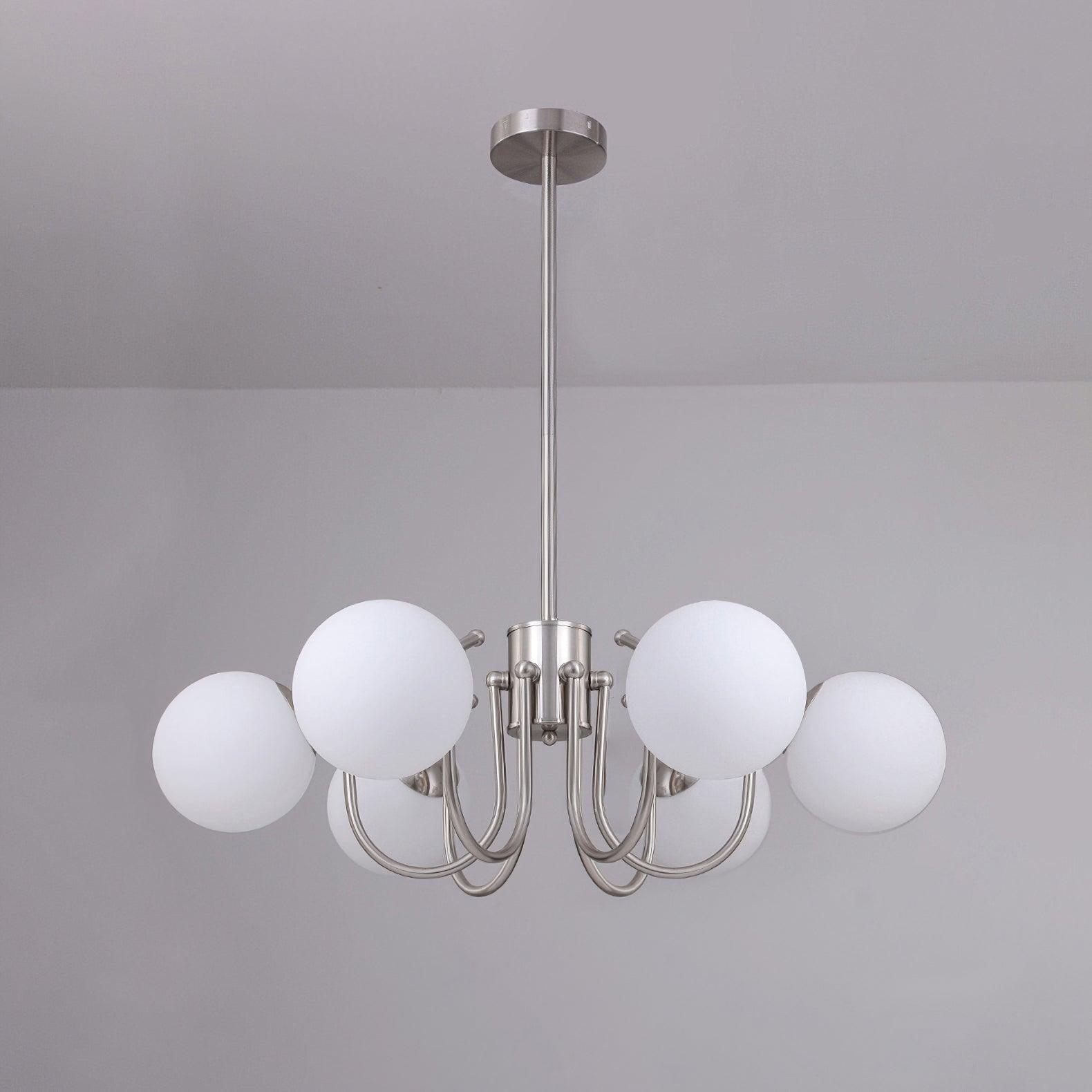 Aurora Kronleuchter Globe Chrom Modern-Letslighting