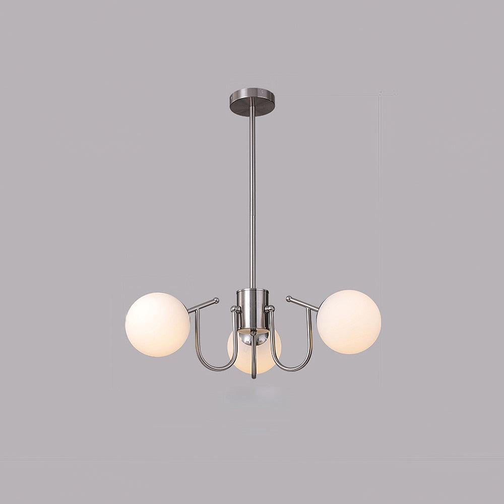 Aurora Kronleuchter Globe Chrom Modern-Letslighting