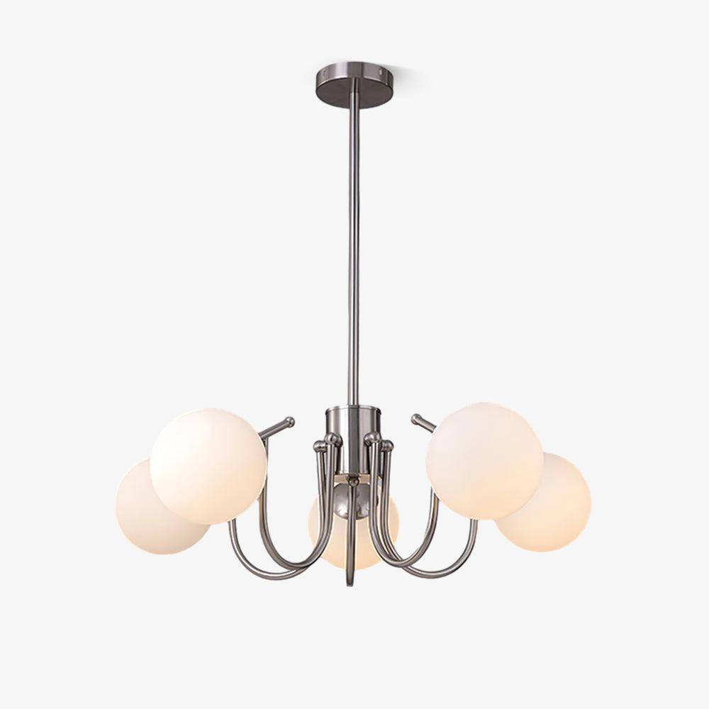 Aurora Kronleuchter Globe Chrom Modern-Letslighting