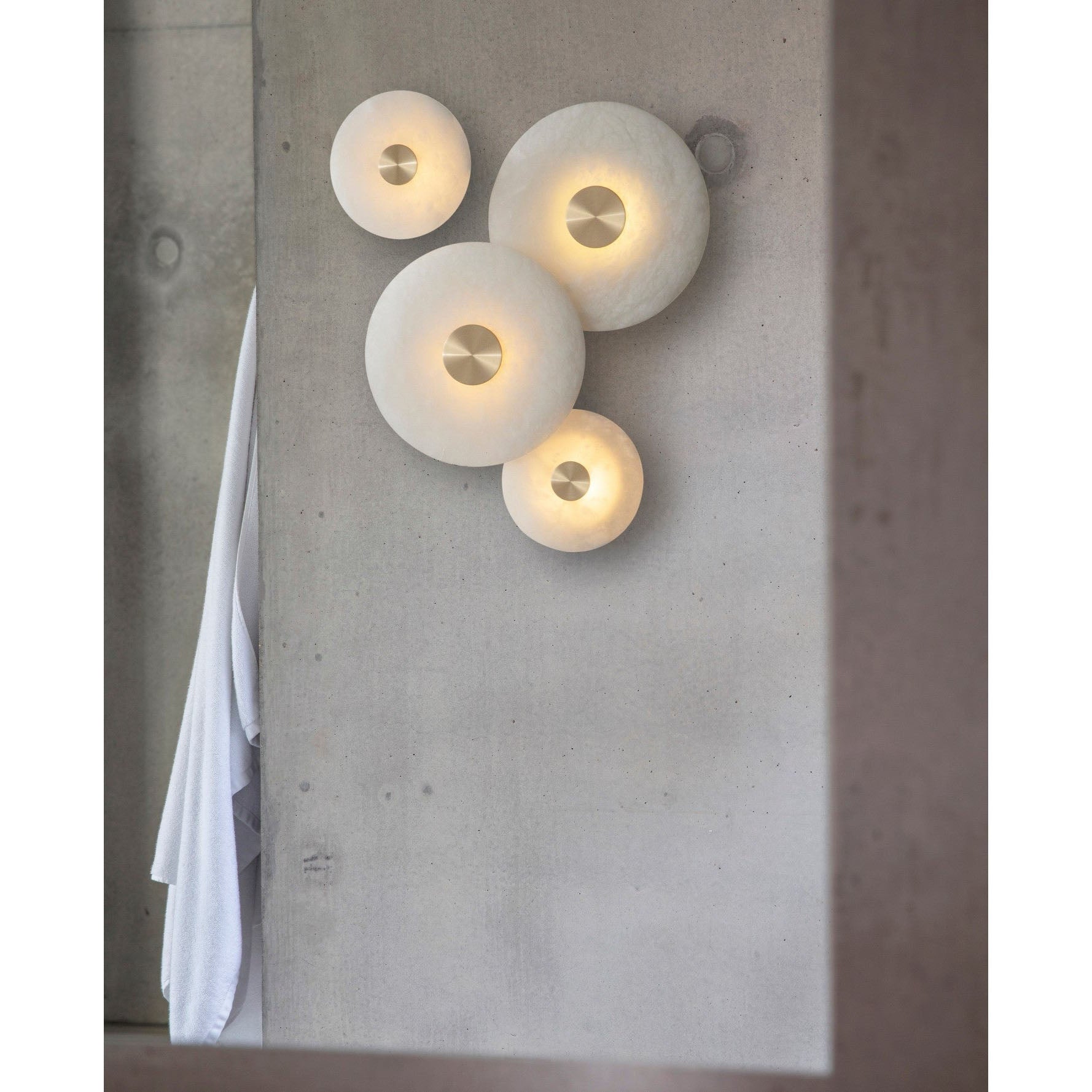 Ildvuvyu Modern Minimalist Alabaster Wall Lamp - Letslighting