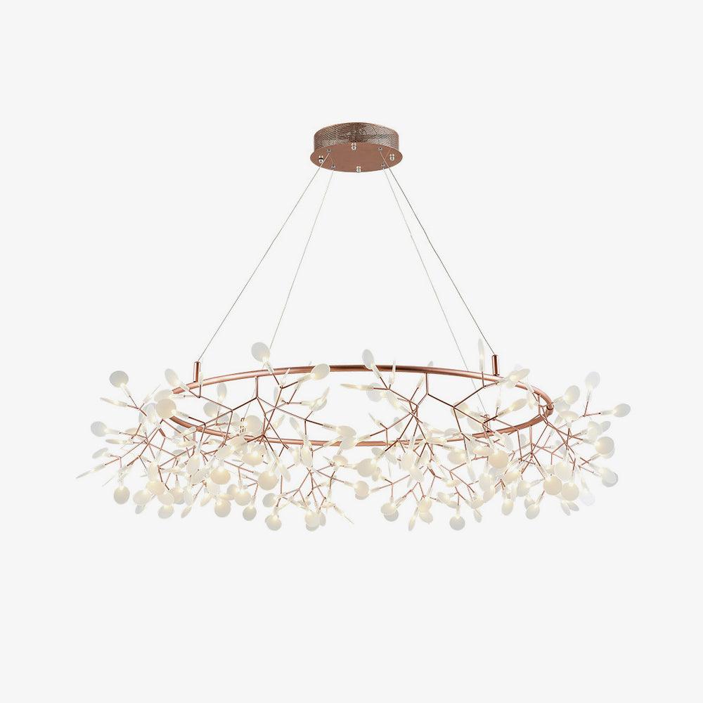 Olivia Unique Round Sputnik Art Deco Glühwürmchen Kronleuchter, Wohnzimmer/Schlafzimmer