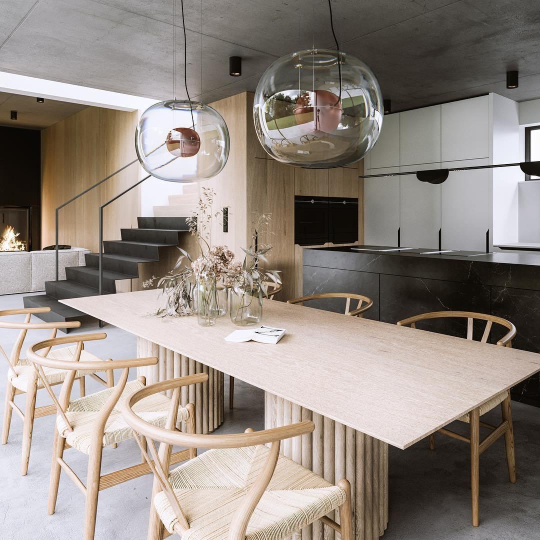 Calyre Moderne Industrie Pendelleuchte-Letslighting
