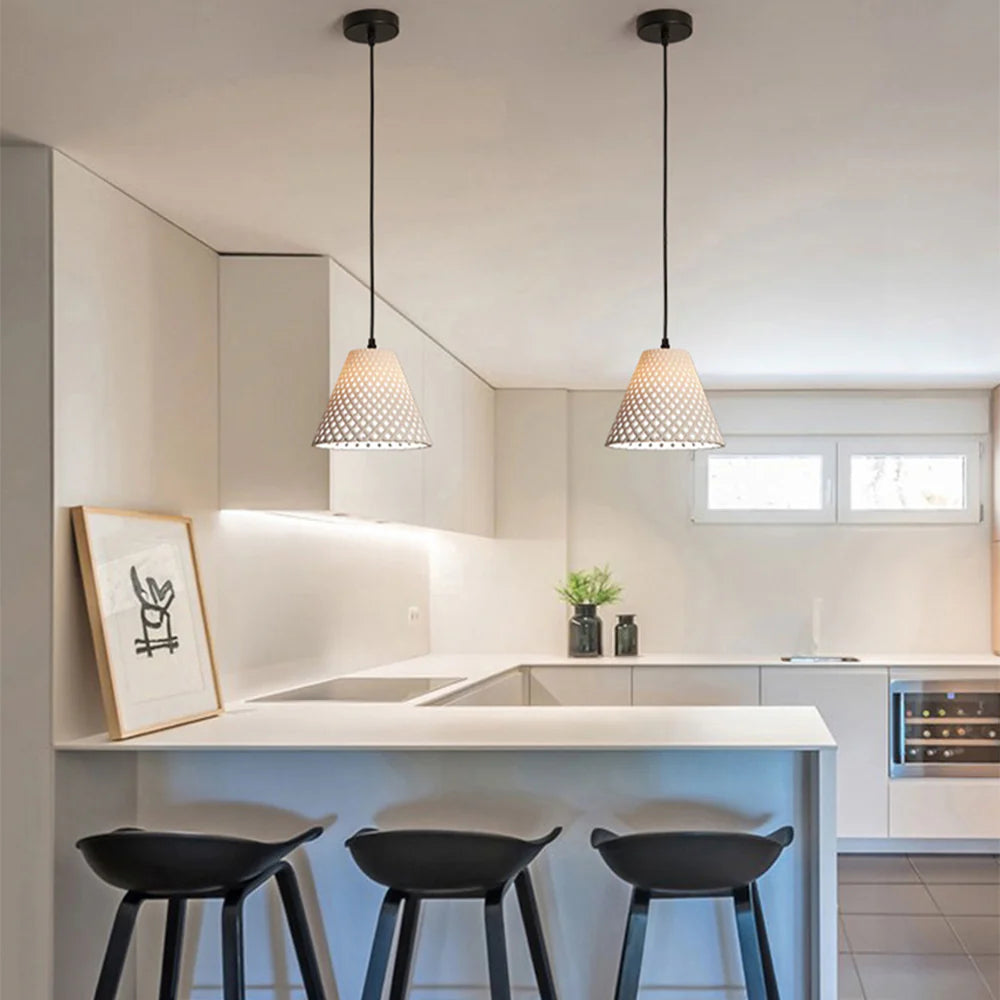 Ritta Modern LED Pendelleuchte Harz Esszimmer-Letslighting