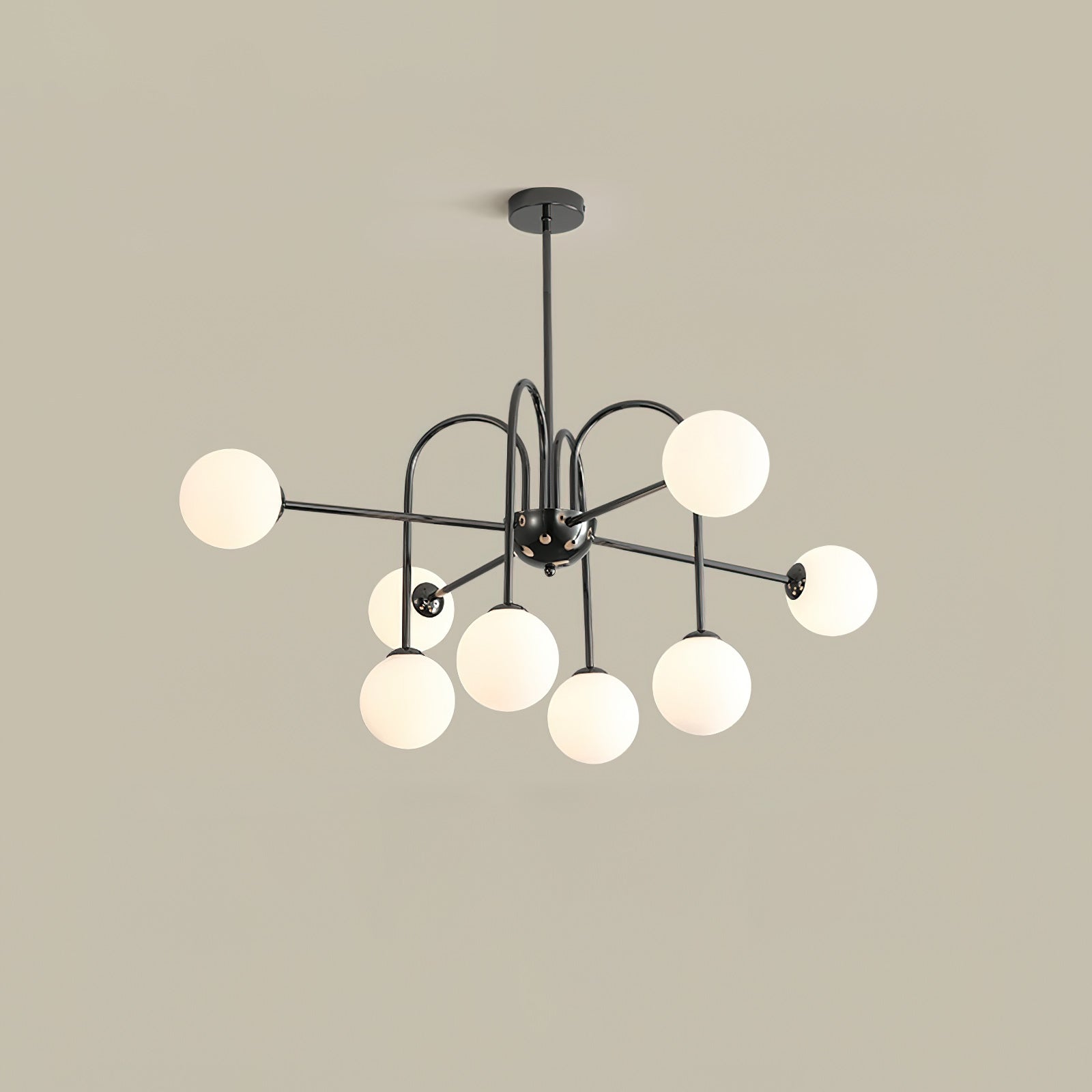 Tatum Minimalistischer Glas-Kronleuchter-Letslighting