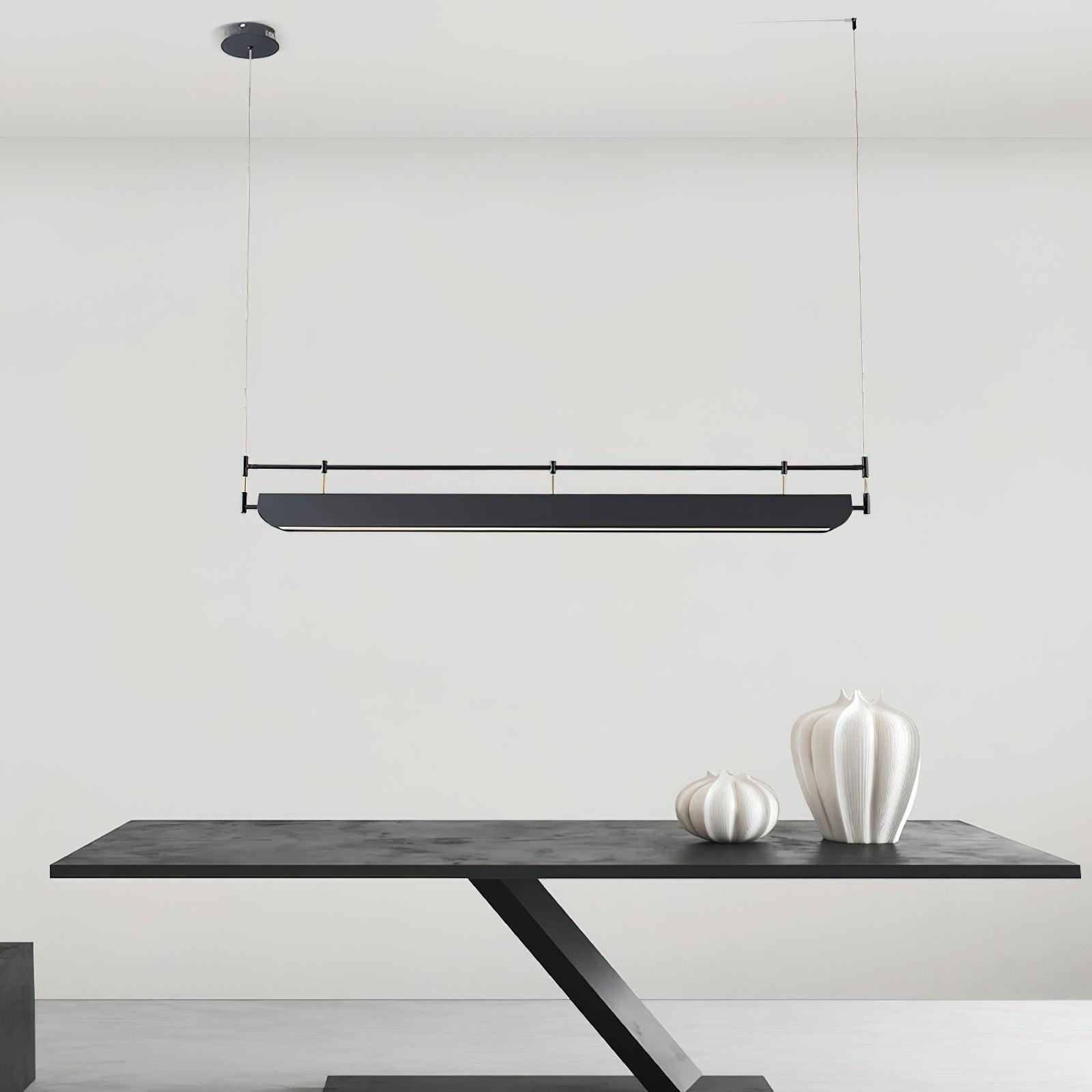 Lustra Kronleuchter Schwarz Decke LED-Letslighting