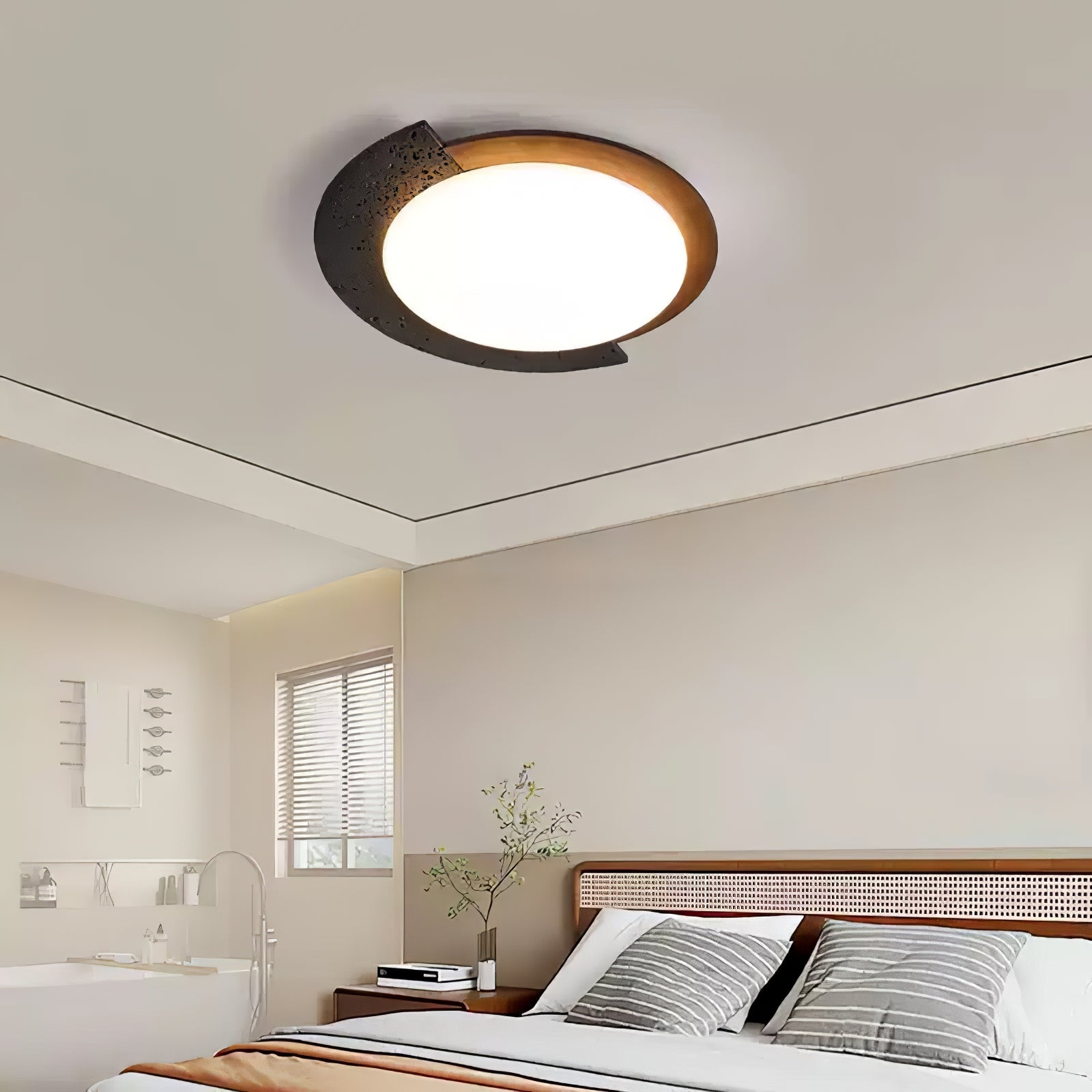 Ulvinor Asymmetrical Travertine Ceiling Light - Neutralighting